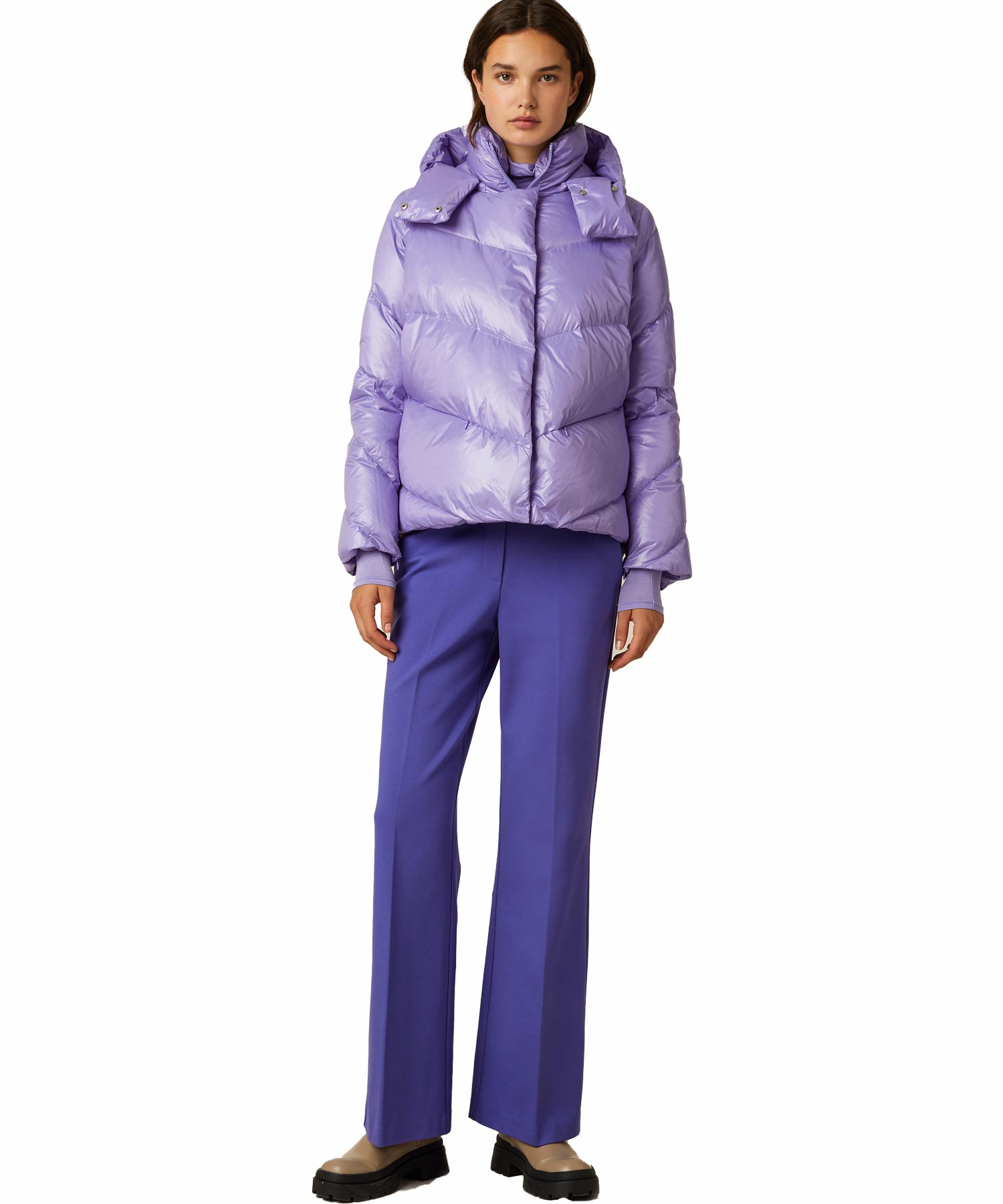 Beaumont Jacke Karlie im Puffer Stil in purple