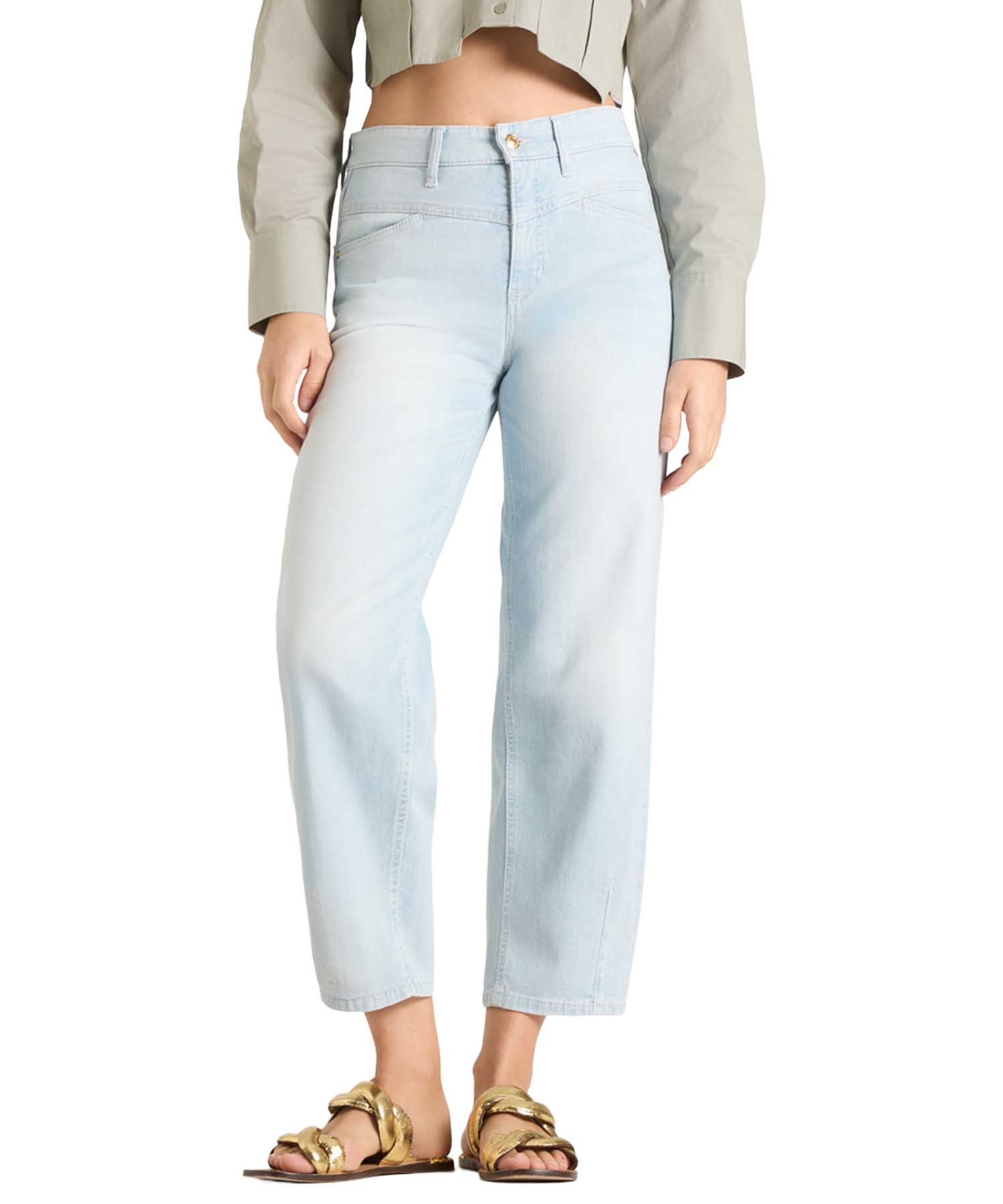Cambio Jeans Elin O-Shape in LEFTHAND SUPERBLEACHED | Modehaus Wörmann