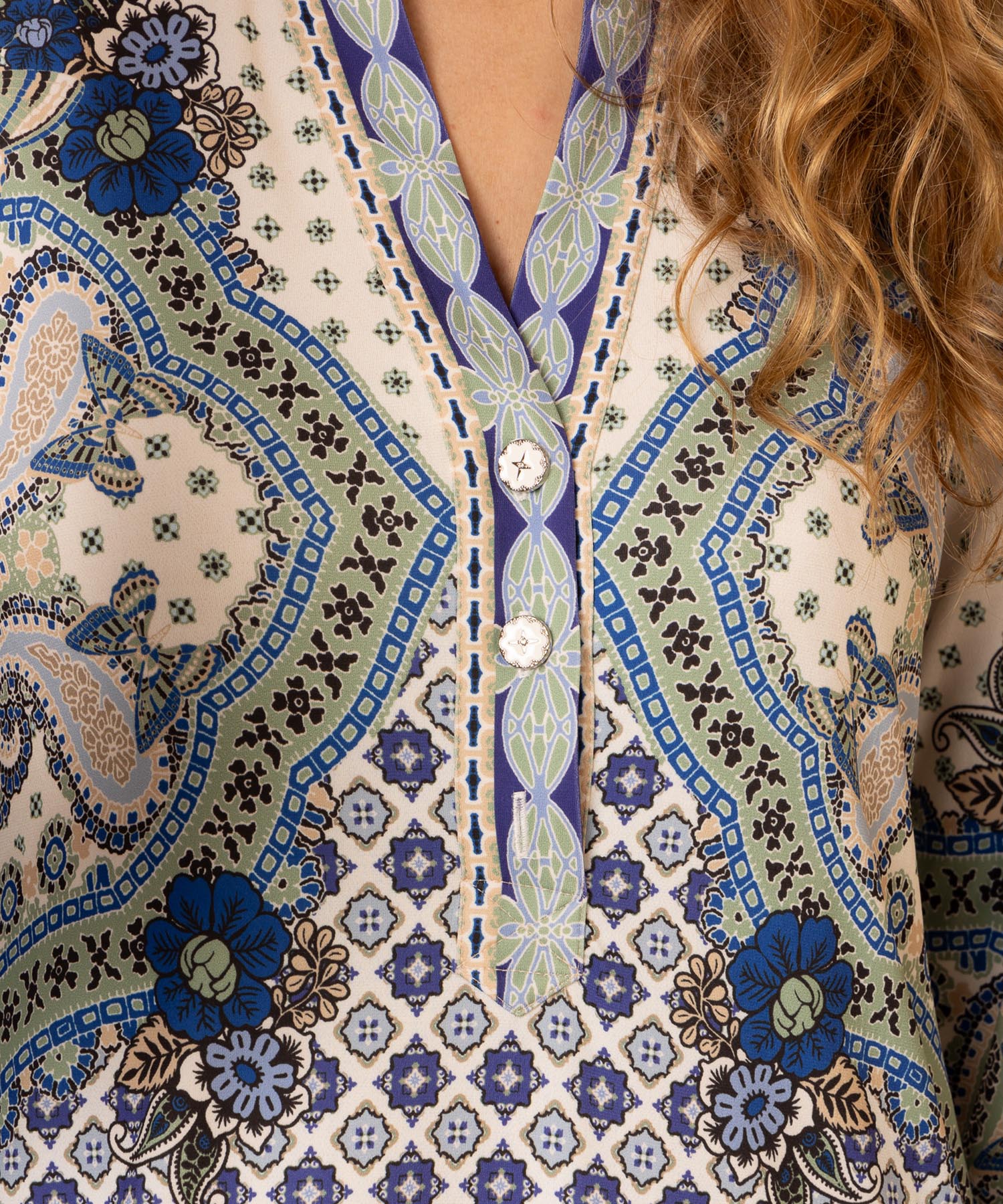 Hale Bob Kleid Teresa in blue