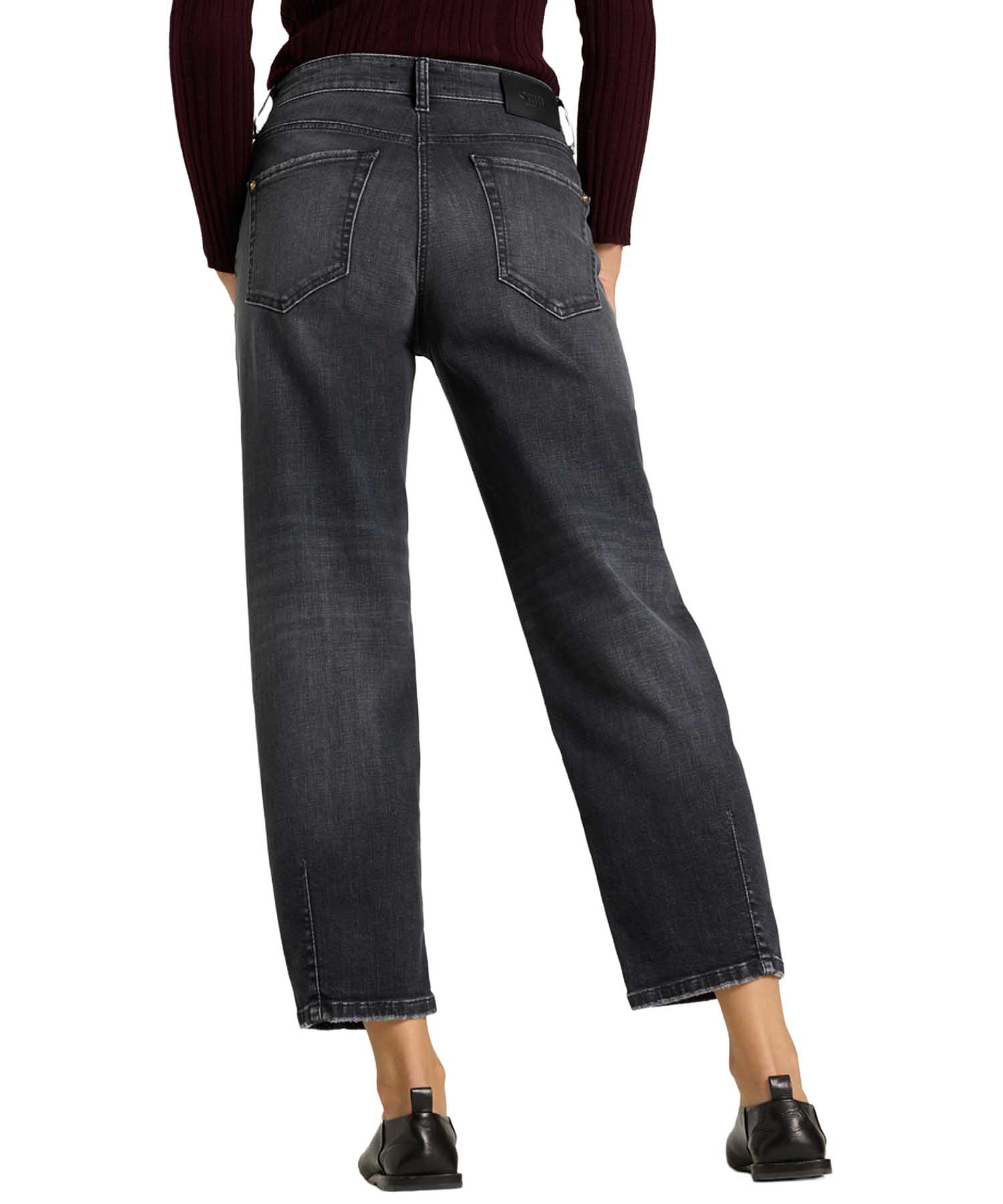 Cambio Jeans Elin Barrel Fit in natural black used | Modehaus Wörmann