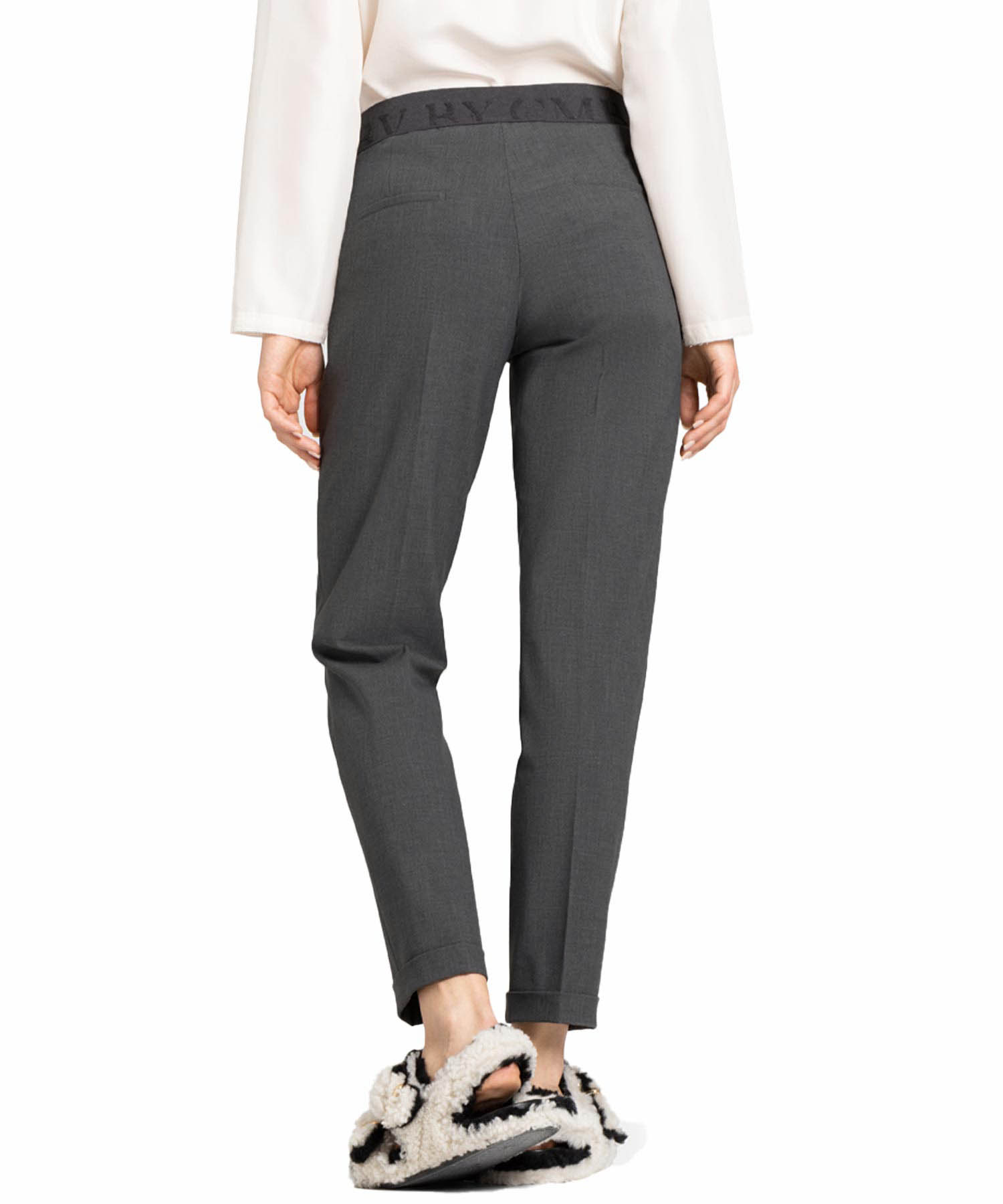 Cambio Hose Kim aus Techwool in dunkelgrau