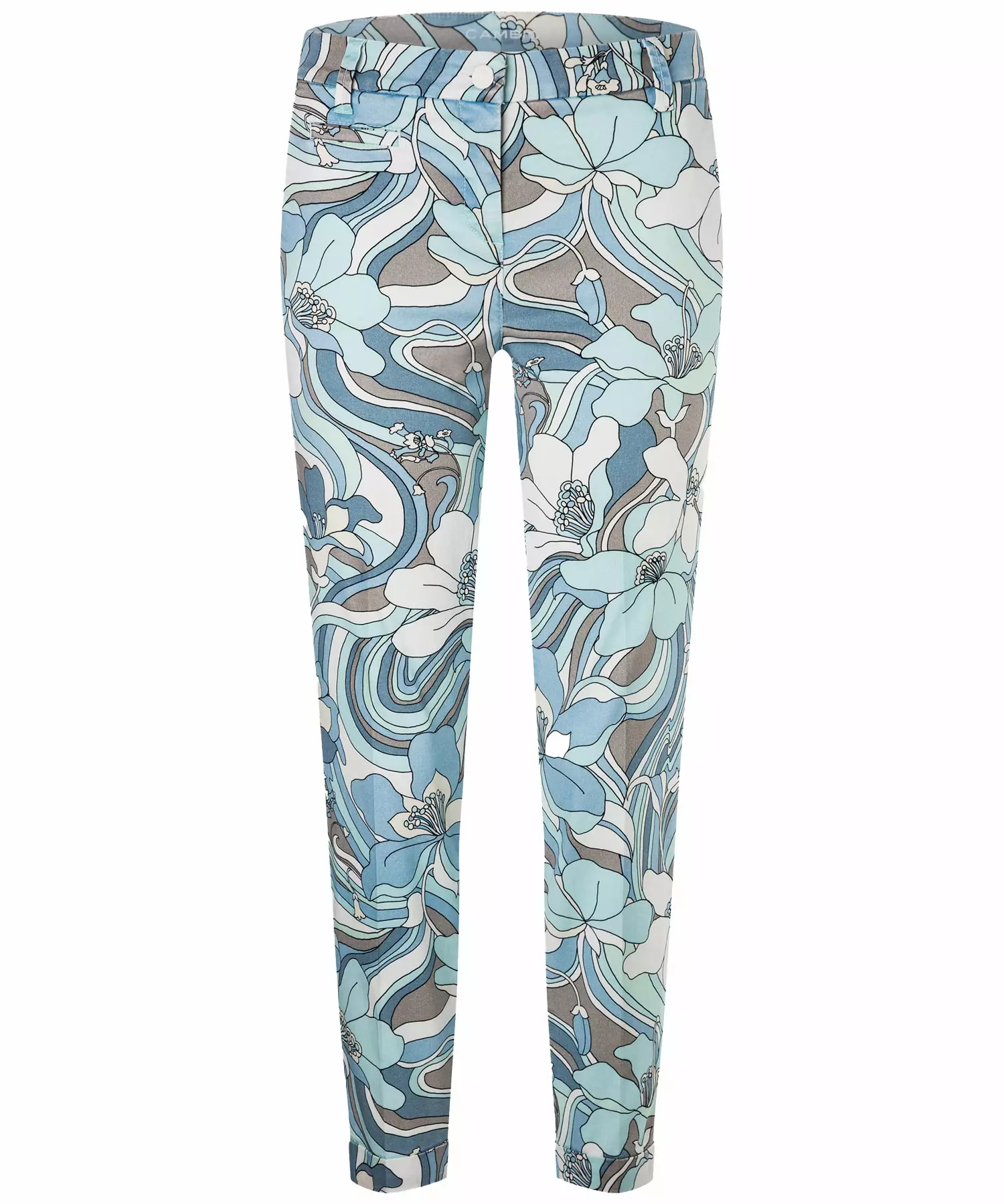 Cambio Hose Stella Pop Art Druck in blue