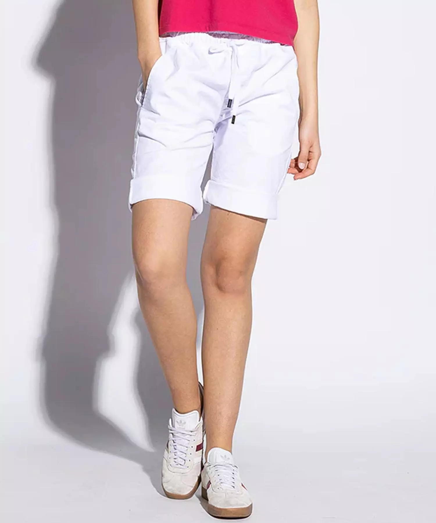 Hose You Two Shorts im Materialmix