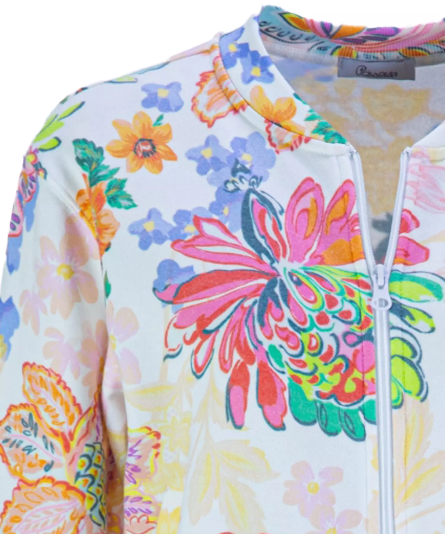 Princess goes Hollywood Sweatjacke mit floralem Print