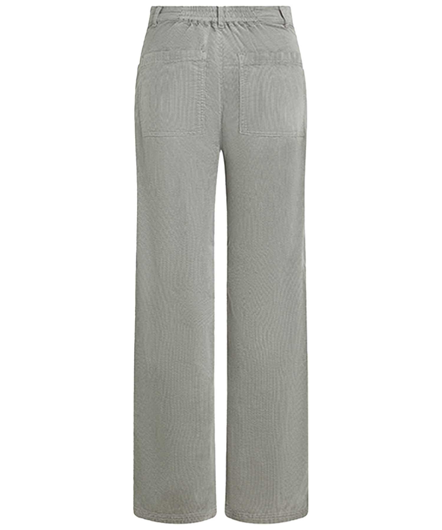 Penn and Ink lässige Cordhose in grau