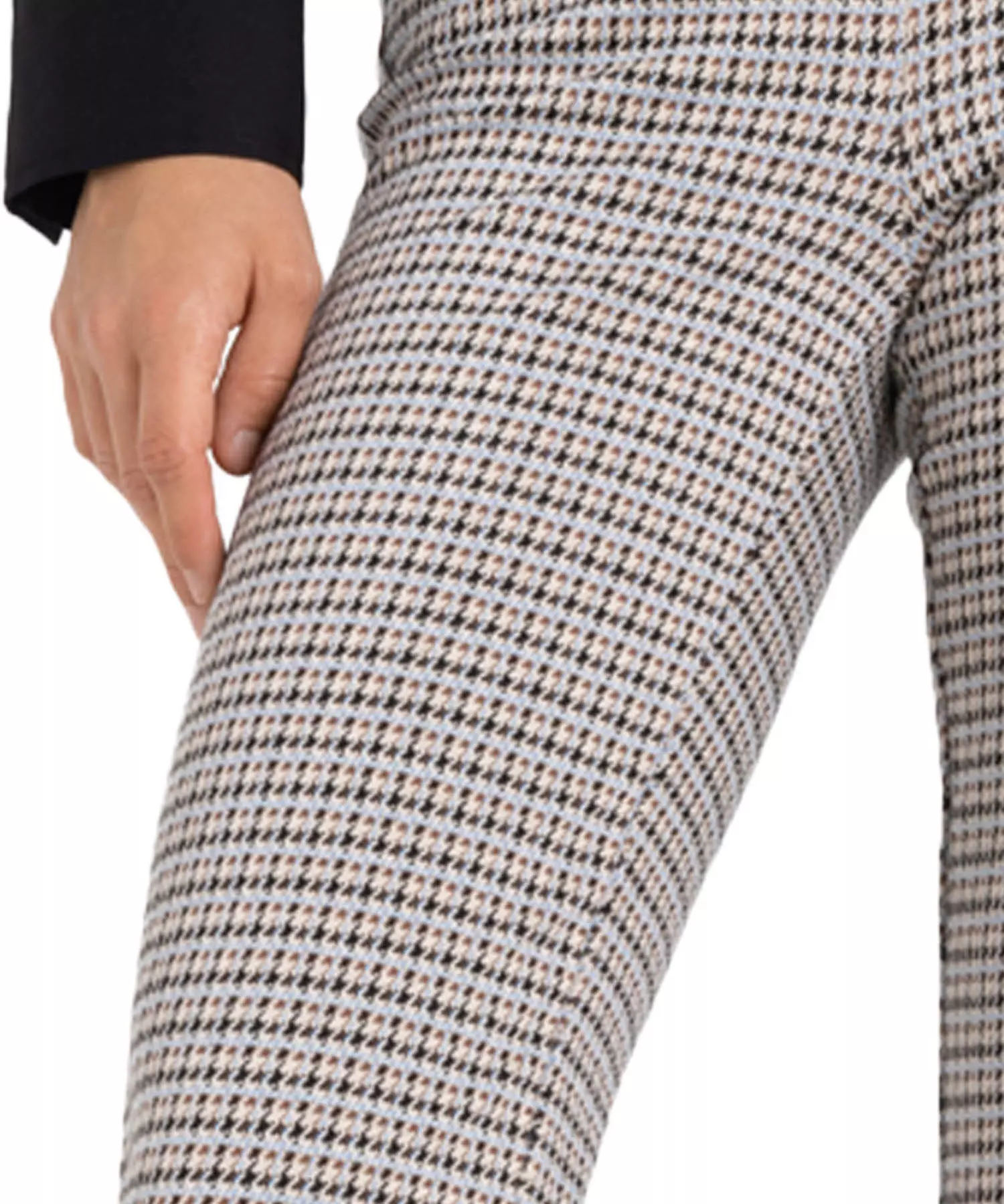 Cambio modische Stoffhose Faith im Minikaro