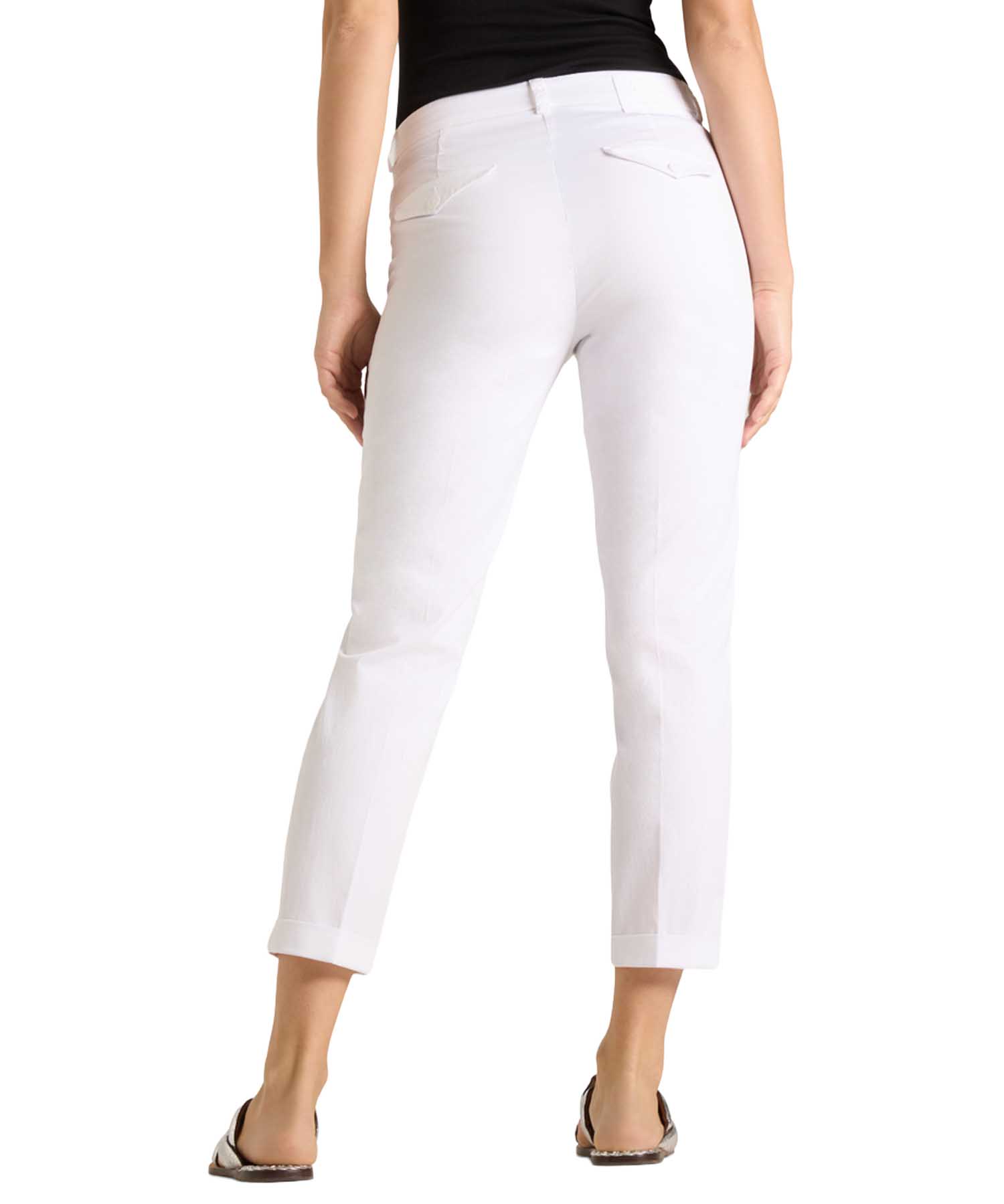 Cambio Karina Turn Up – moderne 7/8-Chino für einen stilvollen Office- und Sommer-Look