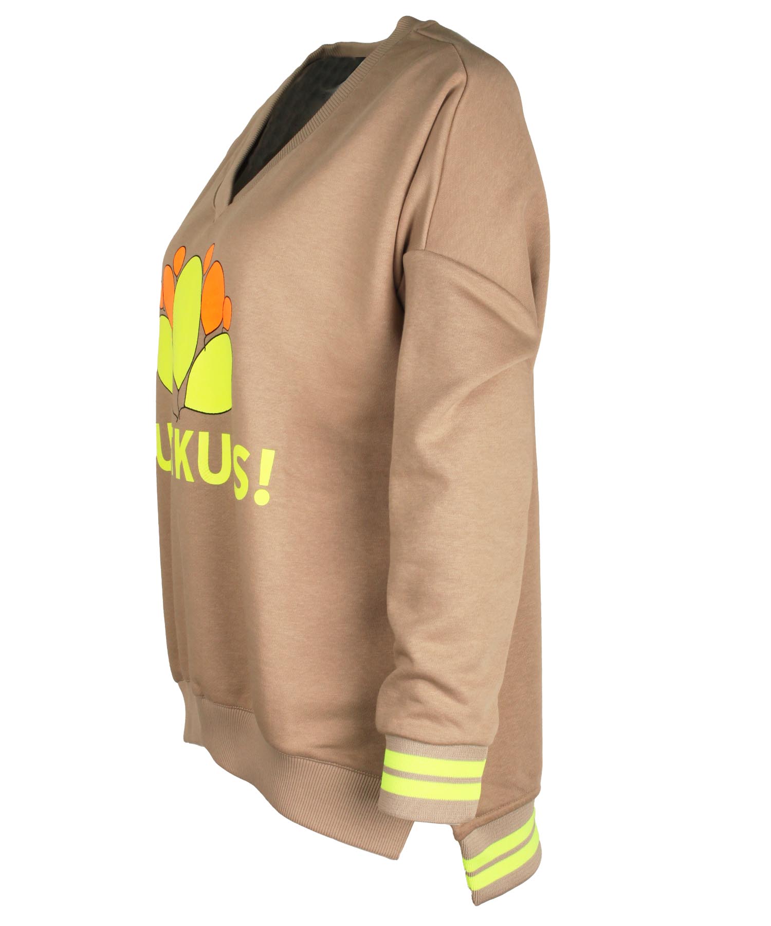 Sweatshirt Luftkuss mit V-Ausschnitt von Miss Goodlife