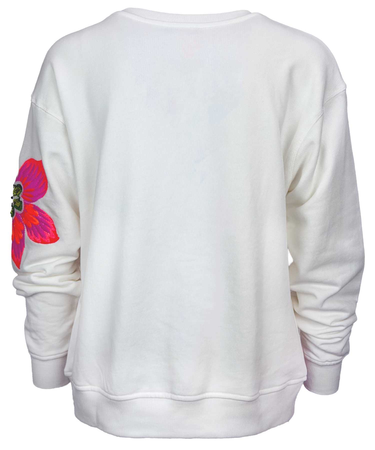 Grace cooles Sweatshirt mit Blumenstickerei und Pailletten
