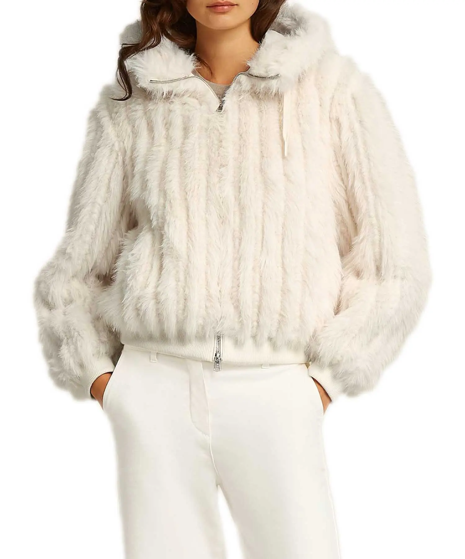 Beaumont Jacke aus kuscheligem Webpelz