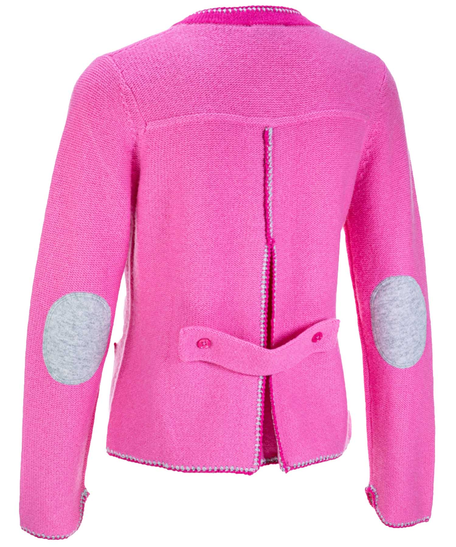 Princess goes Hollywood Cardigan aus Wolle-Cashmere in pink