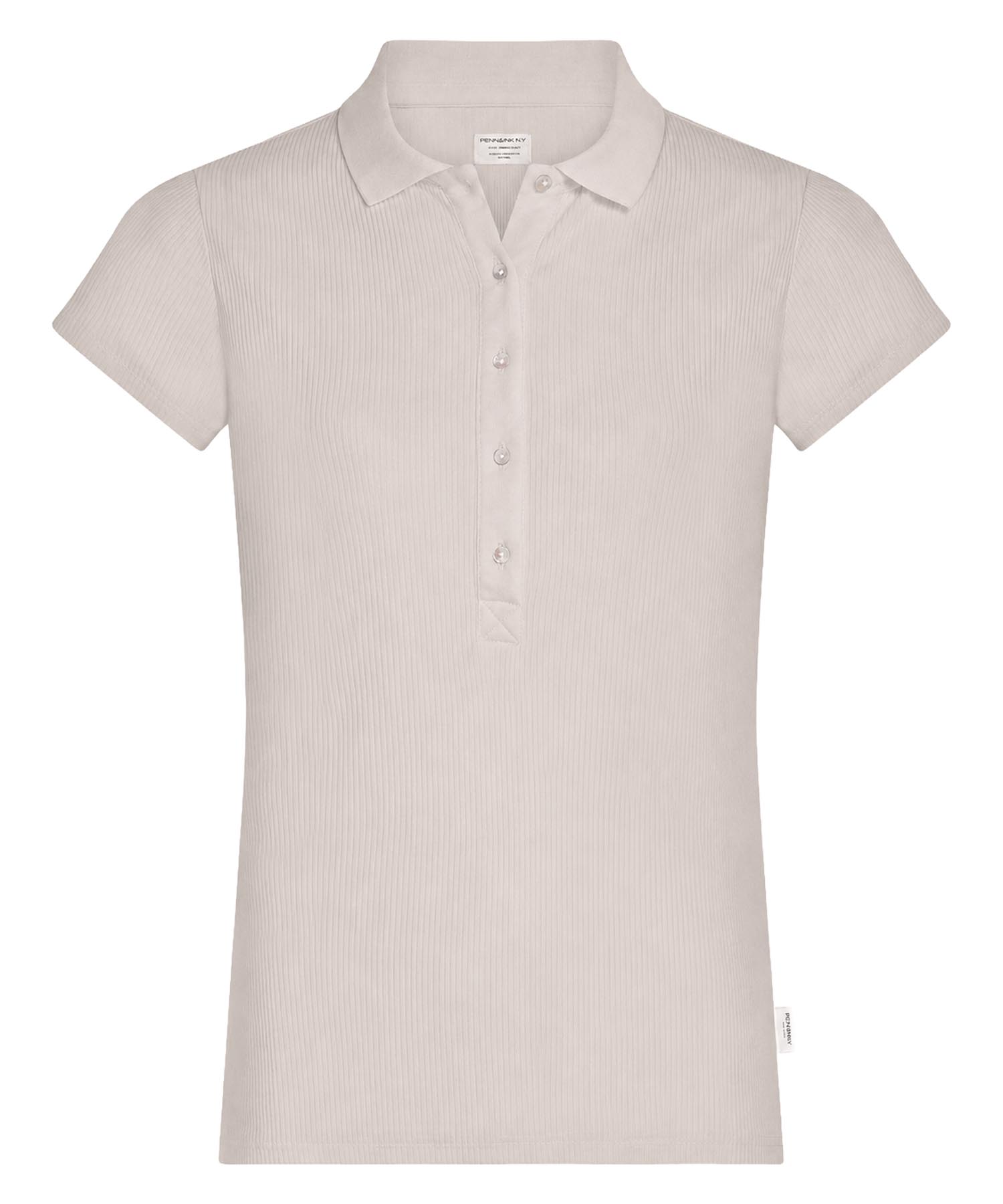 Penn & Ink Poloshirt in chalk – Modernes Basic mit Komfort