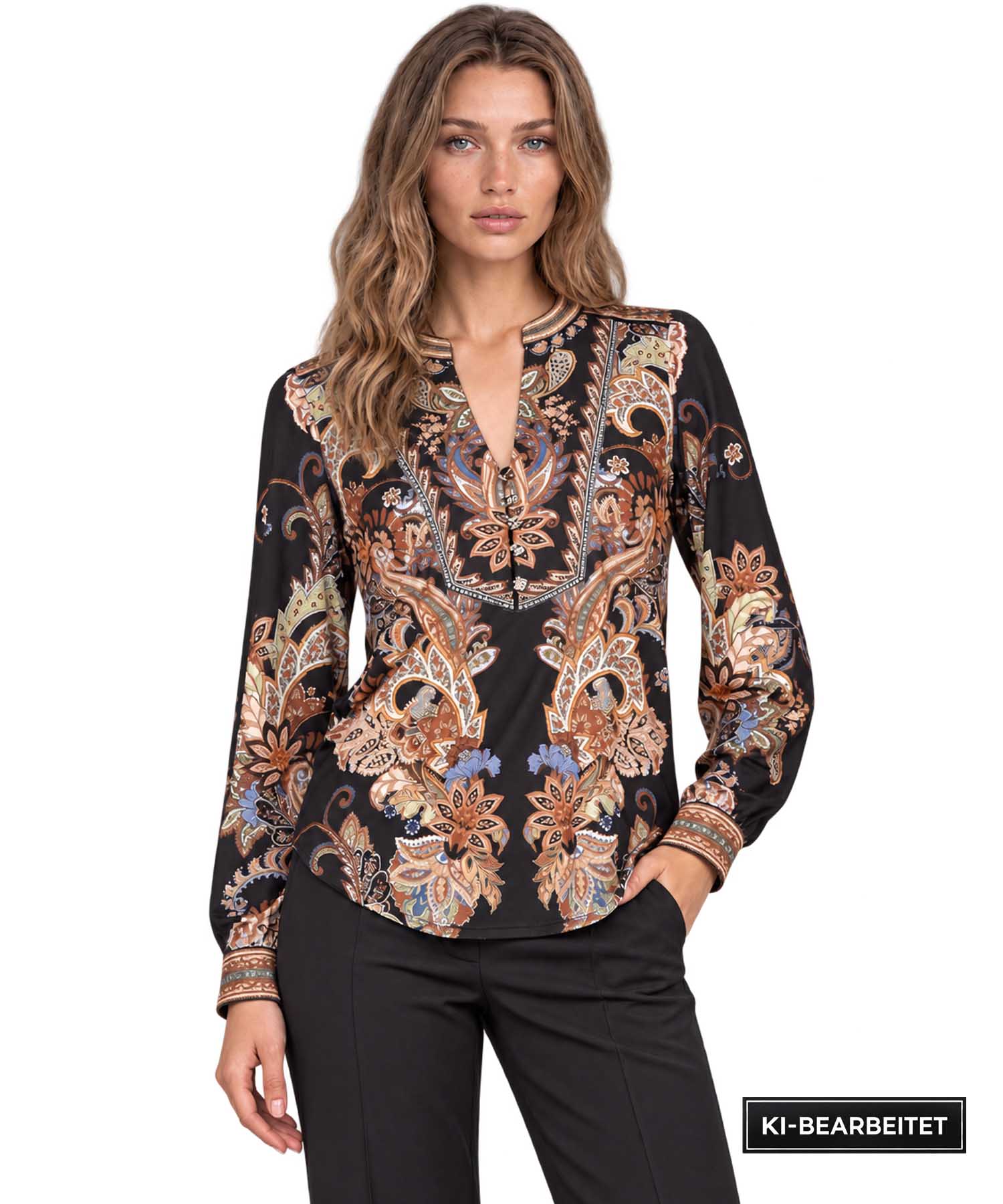 Hale Bob Bluse Xenia Jersey Long Top  | Modehaus Wörmann