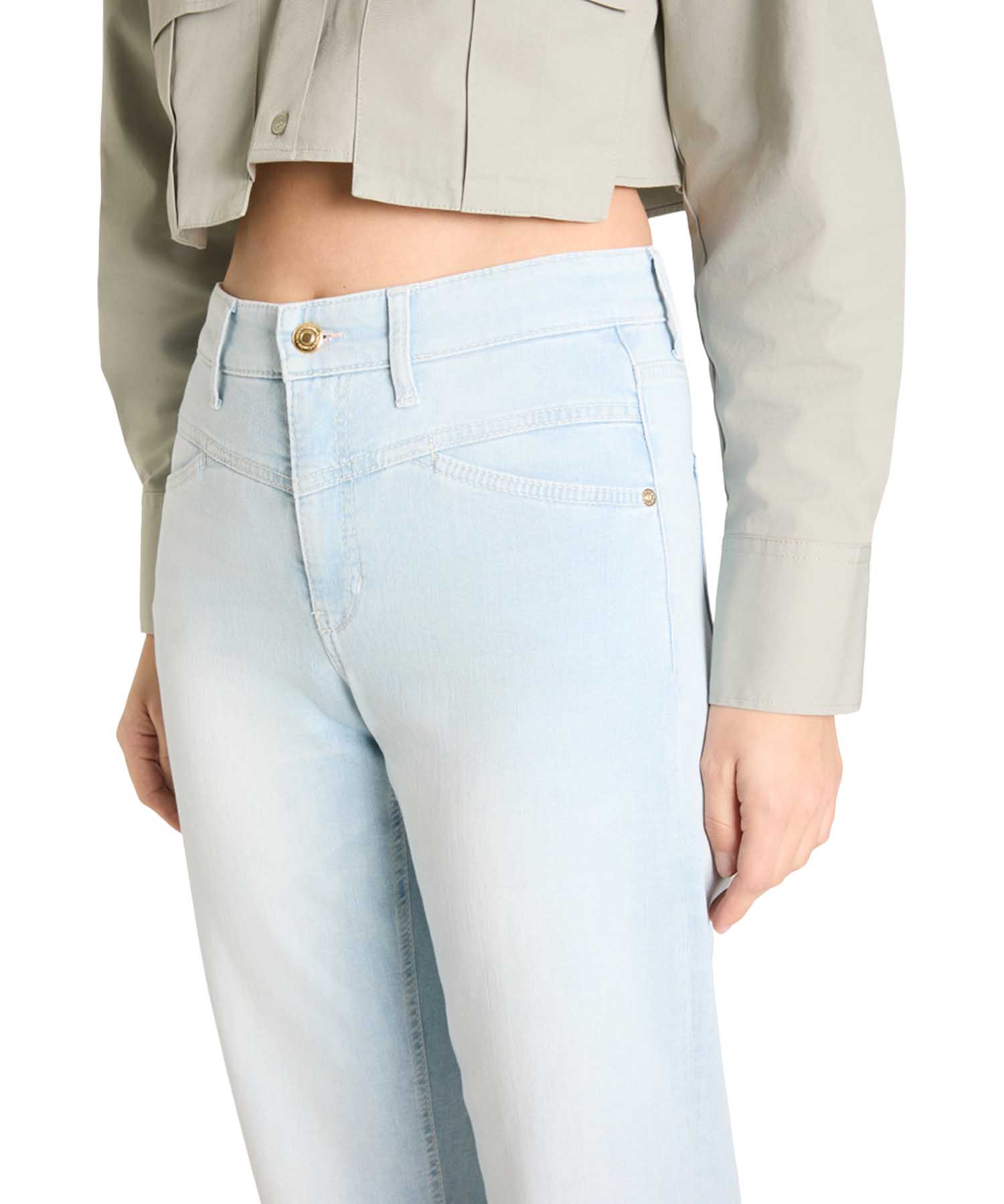 Cambio Jeans Elin O-Shape in LEFTHAND SUPERBLEACHED | Modehaus Wörmann