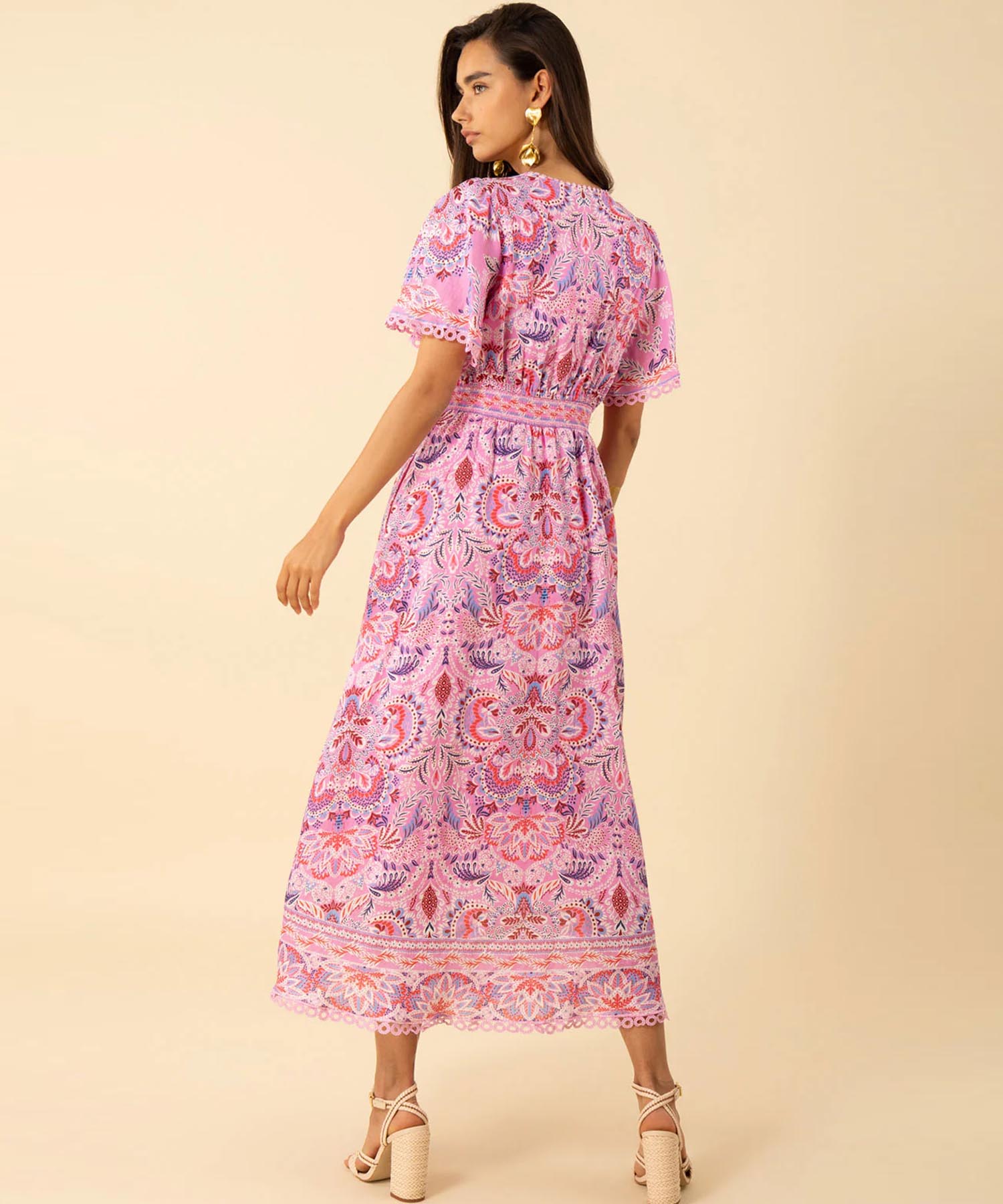Hale Bob langes Kleid aus Leinen