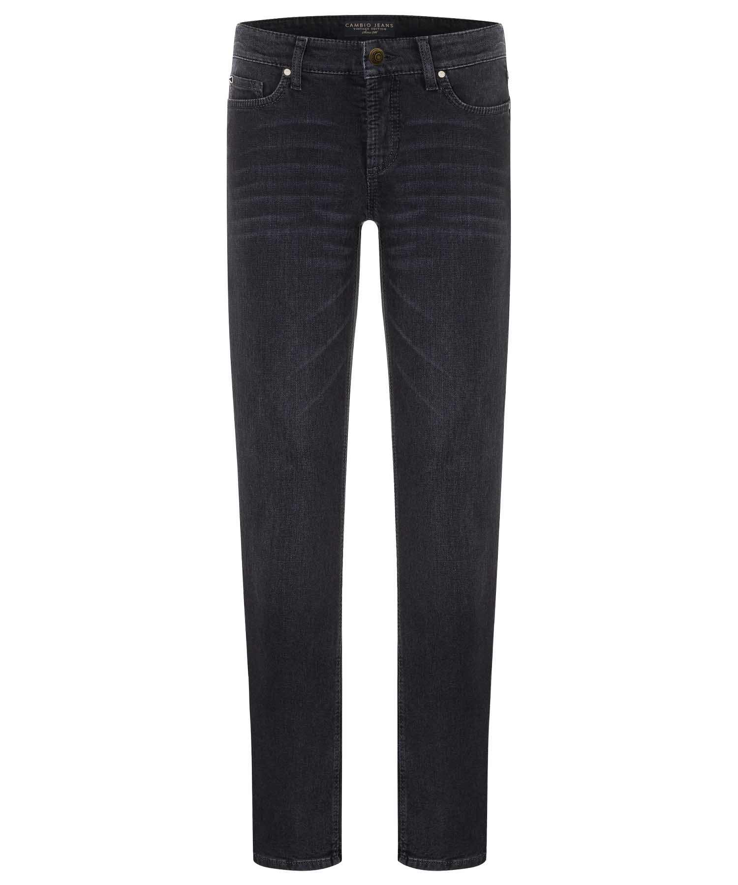 Cambio Jeans Piper | lange slim fit Jeans in schwarz für stilvolle Looks