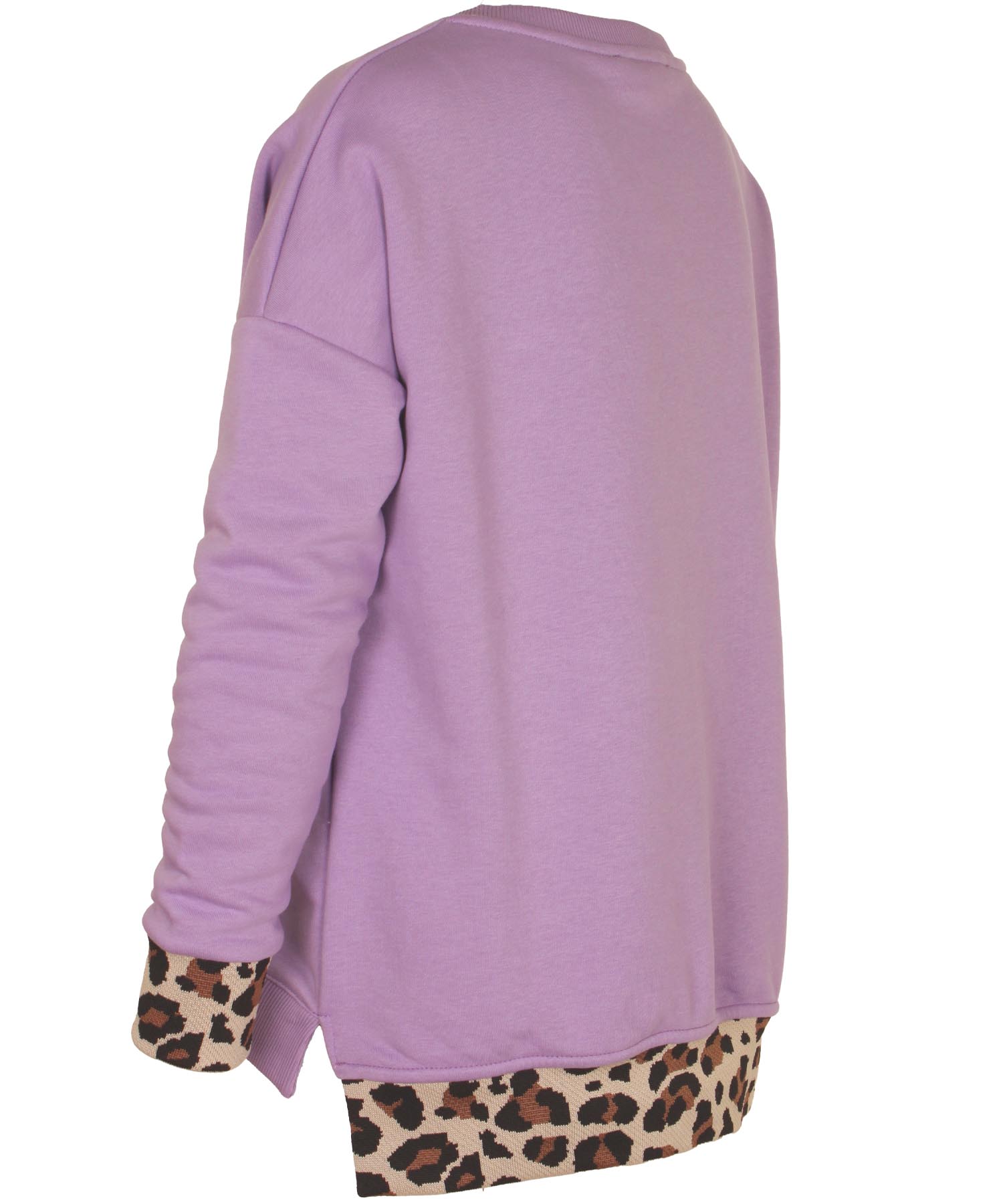 Miss Goodlife Sweat Namasté Leo in violett