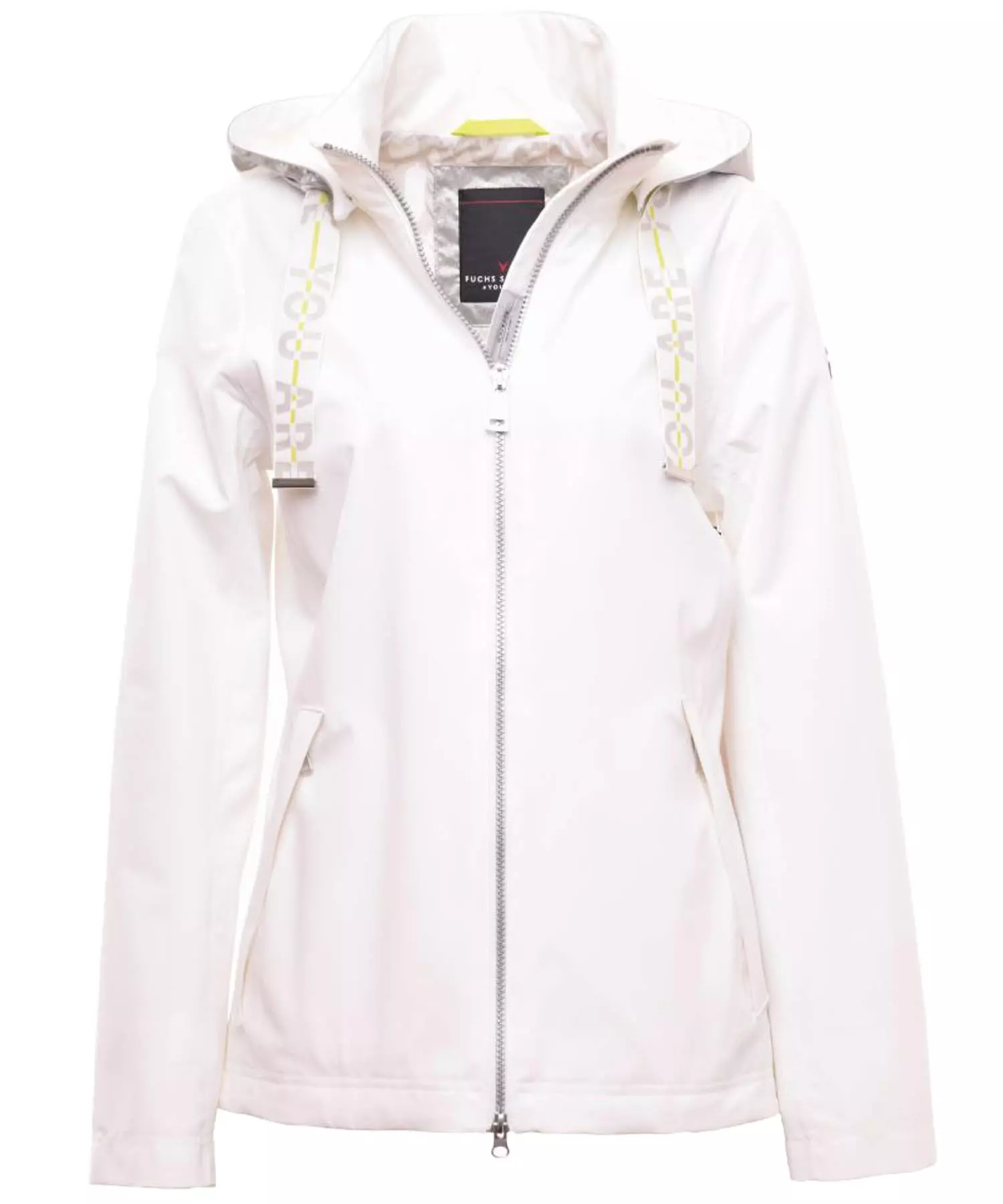 Fuchs Schmitt weisse Jacke in Rainwear-Ausrüstung