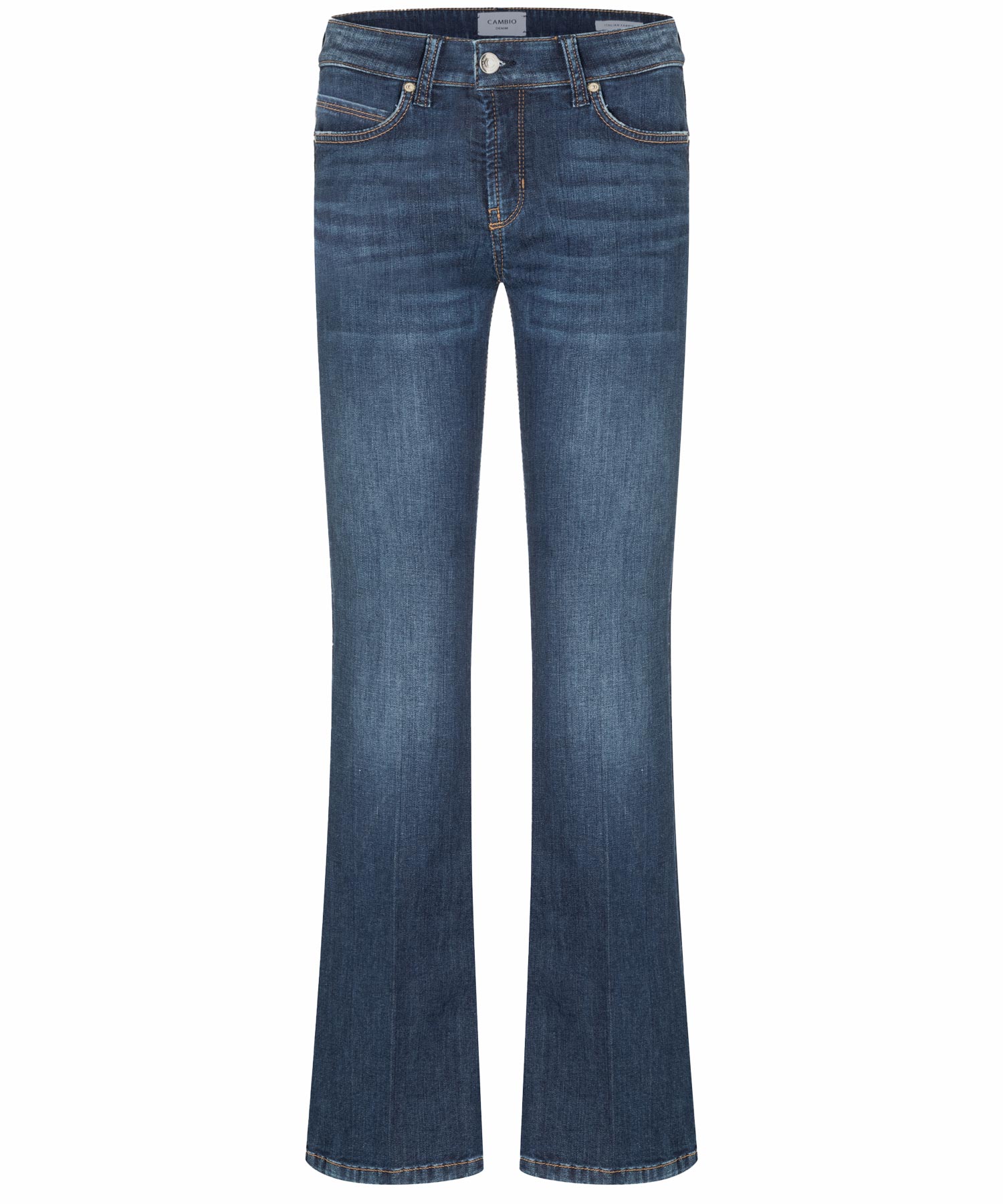 Cambio Jeans Paris flared in blue