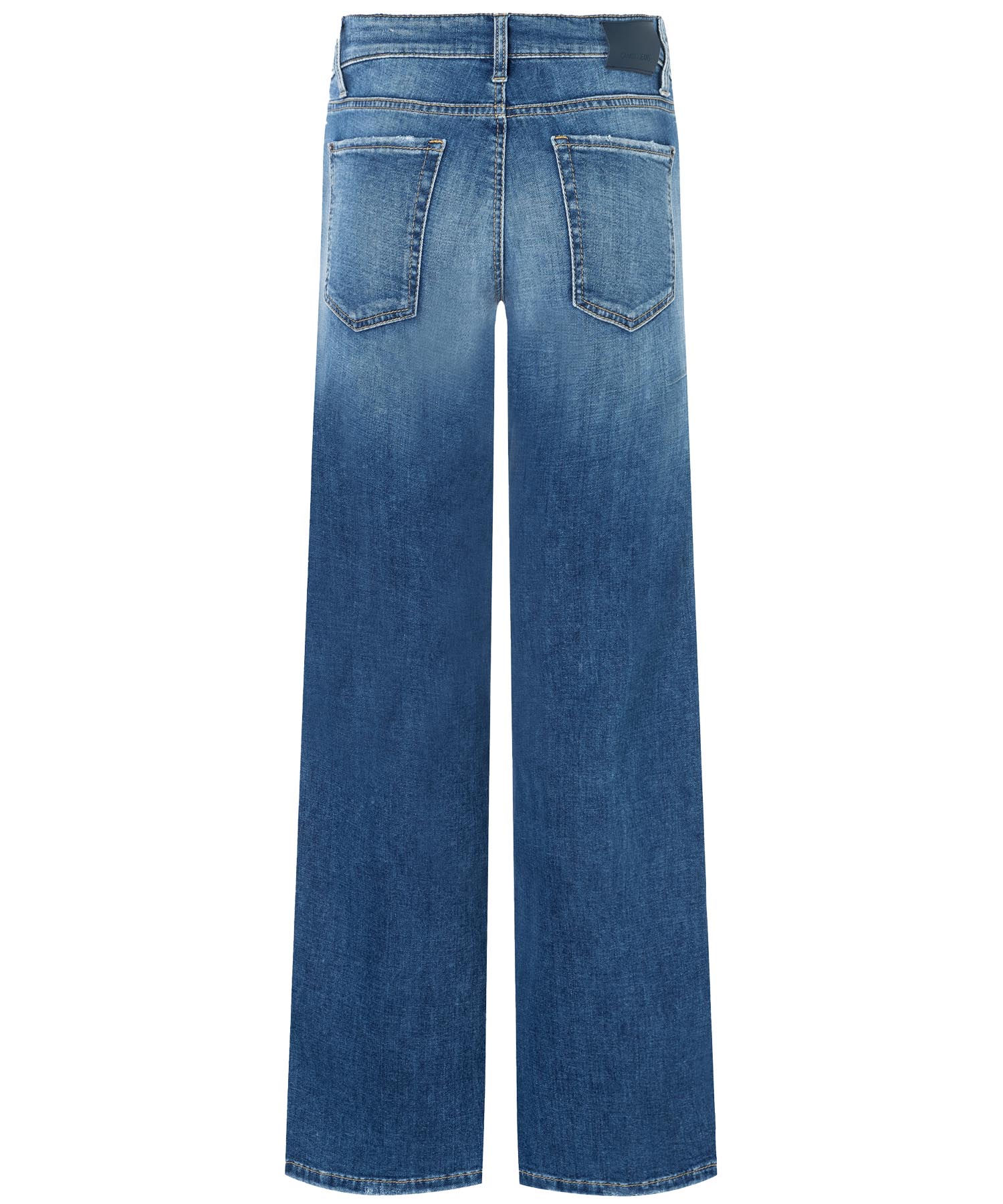 Cambio Jeans Tess | weite Jeans für stilvolle Looks in mittelblauer Waschung