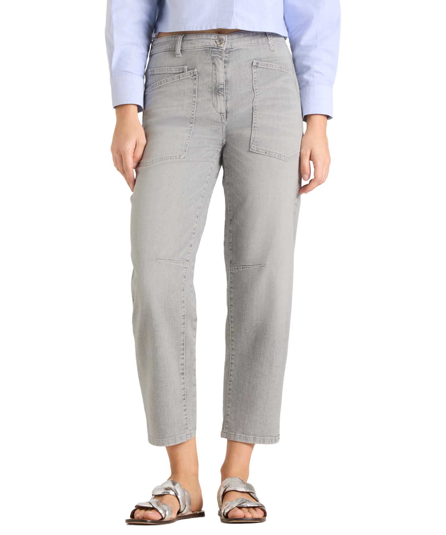 Cambio Jeans Ocean in grau – moderner O-Shape