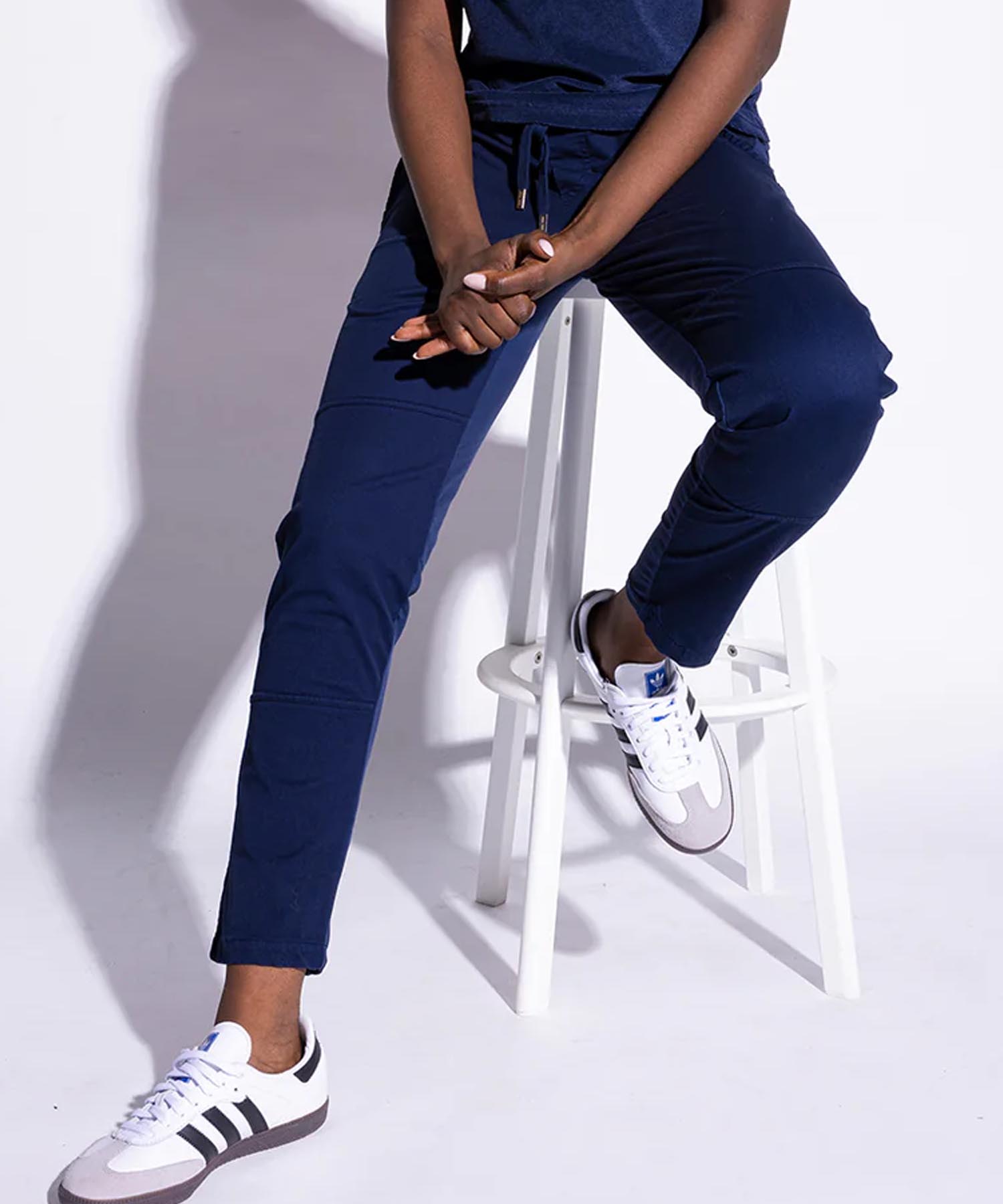 YOU TOO Hose im Materialmix - YOU TWO