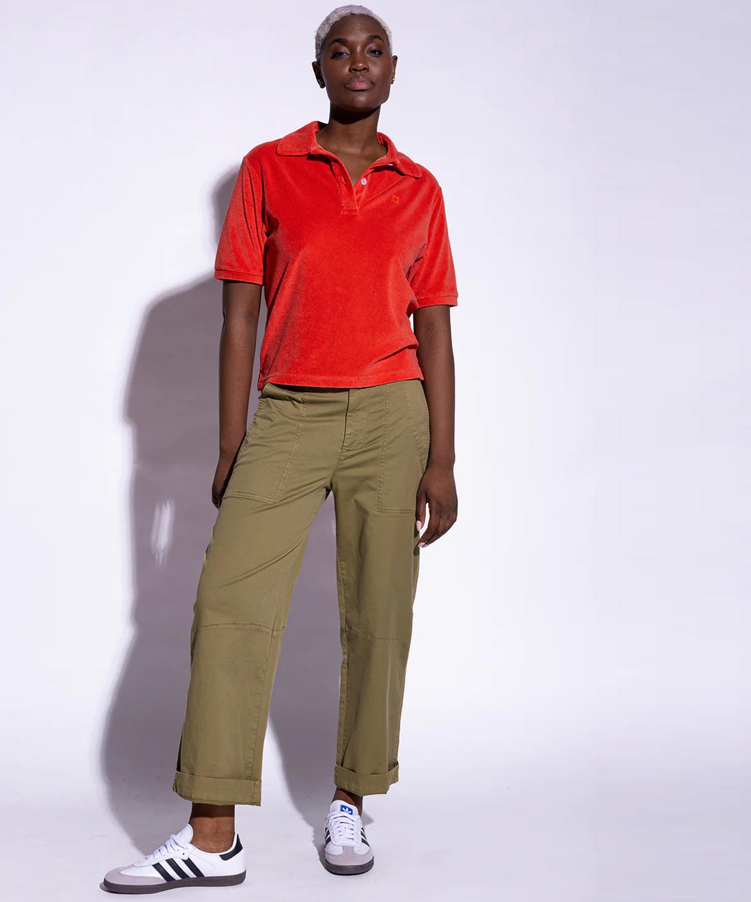 You Too Poloshirt aus Frottier – Sportiv mit Retro-Charme