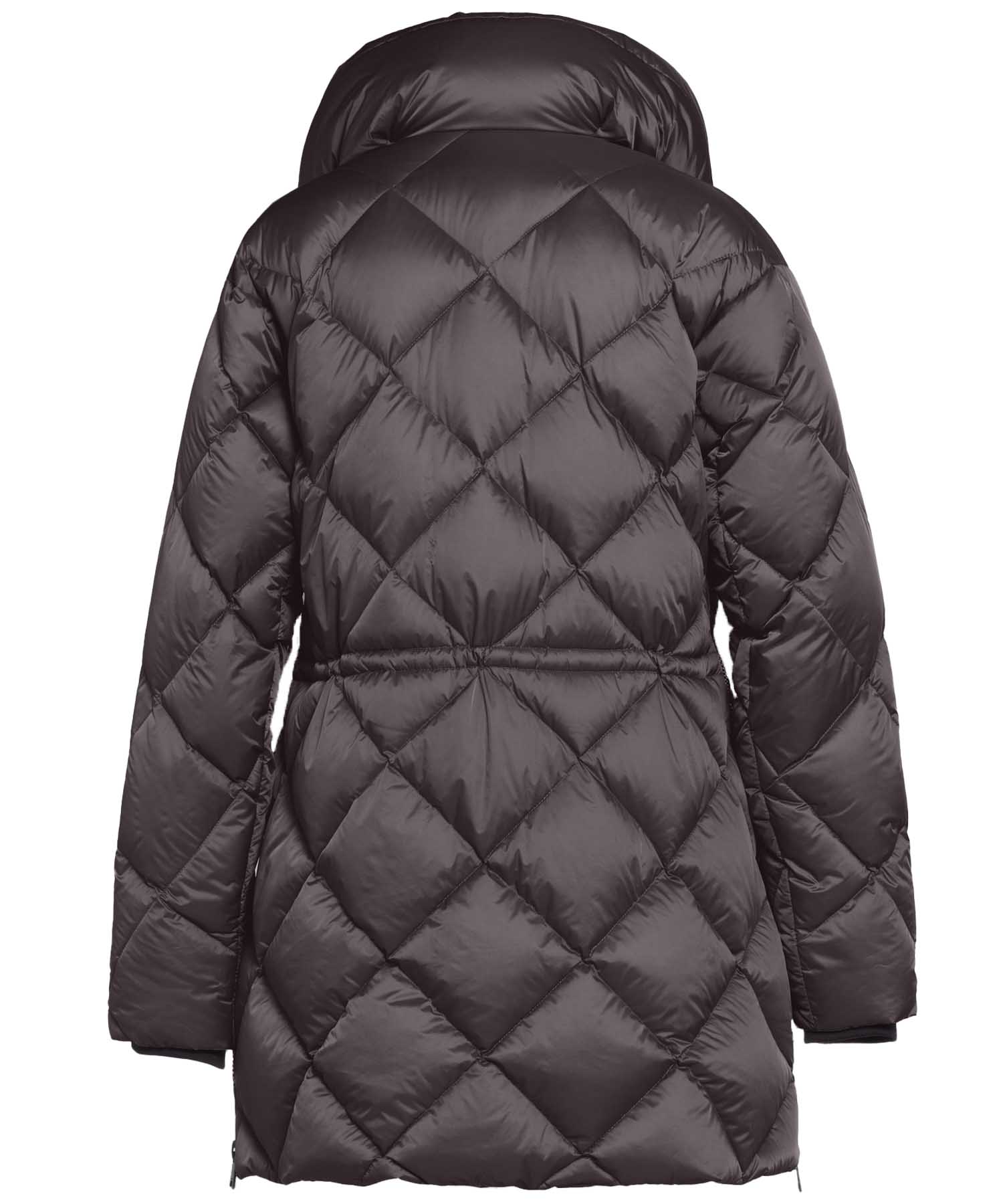 Creenstone Daunen Jacke Hannah in dunkelbraun