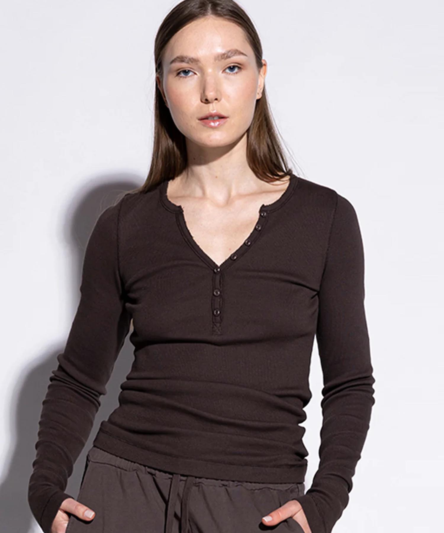 You Too Shirt Alison in braun