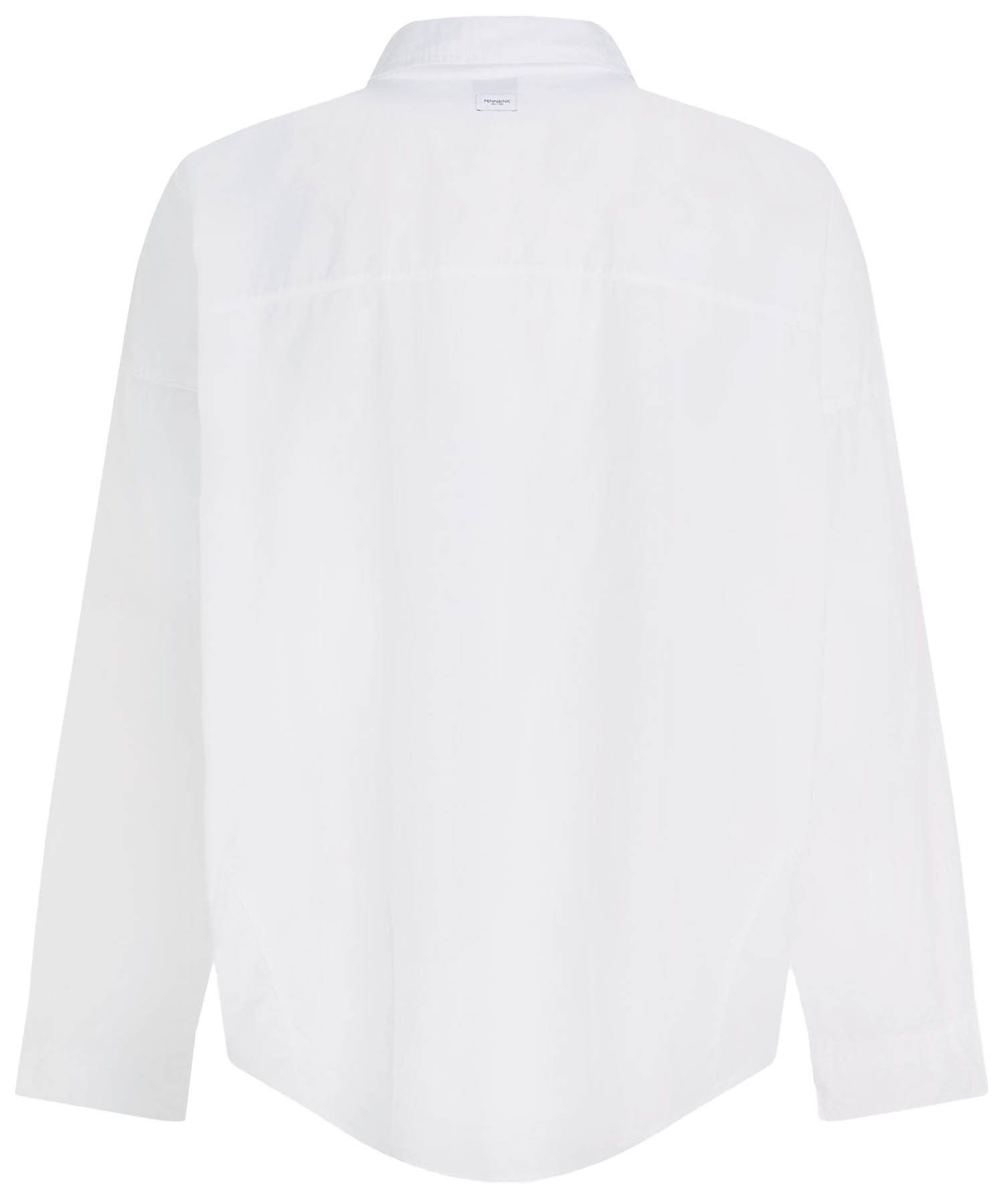 Penn & Ink lässige Hemdbluse aus Baumwolle