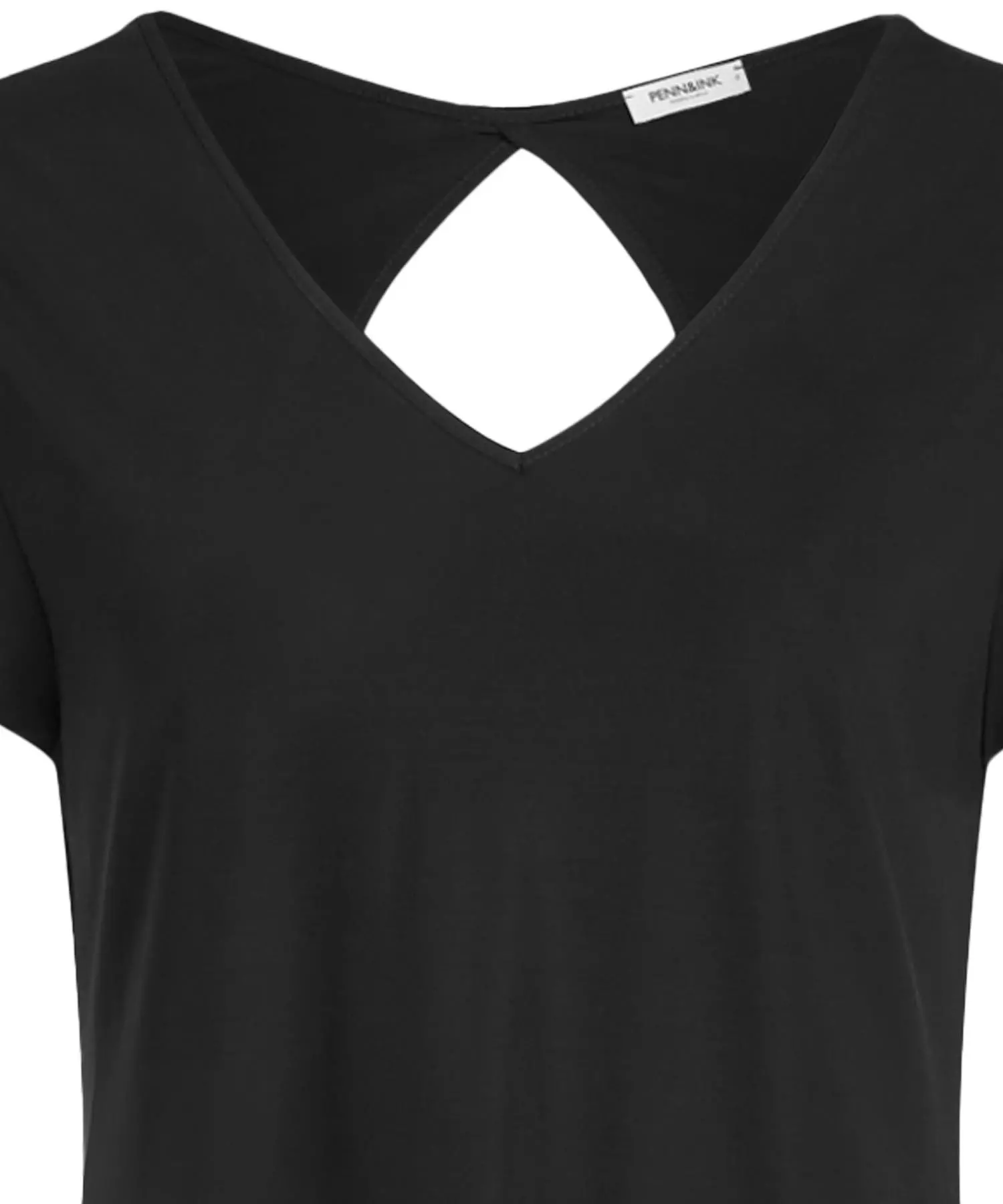 Penn and Ink Maxikleid in schwarz in Reisequalität