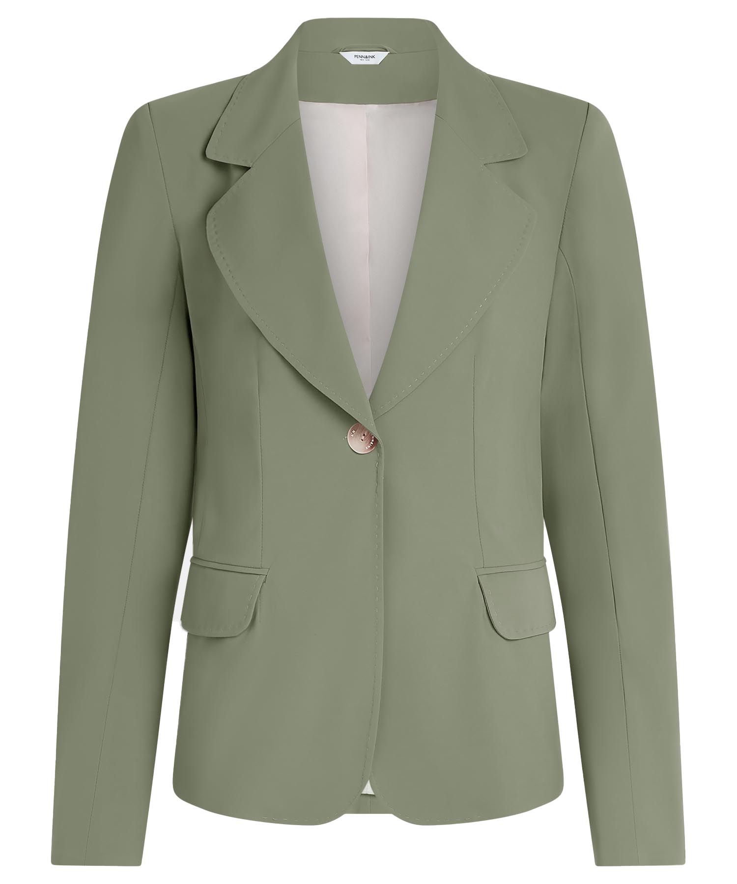 Penn and Ink Blazer in salbei aus Reisequalität