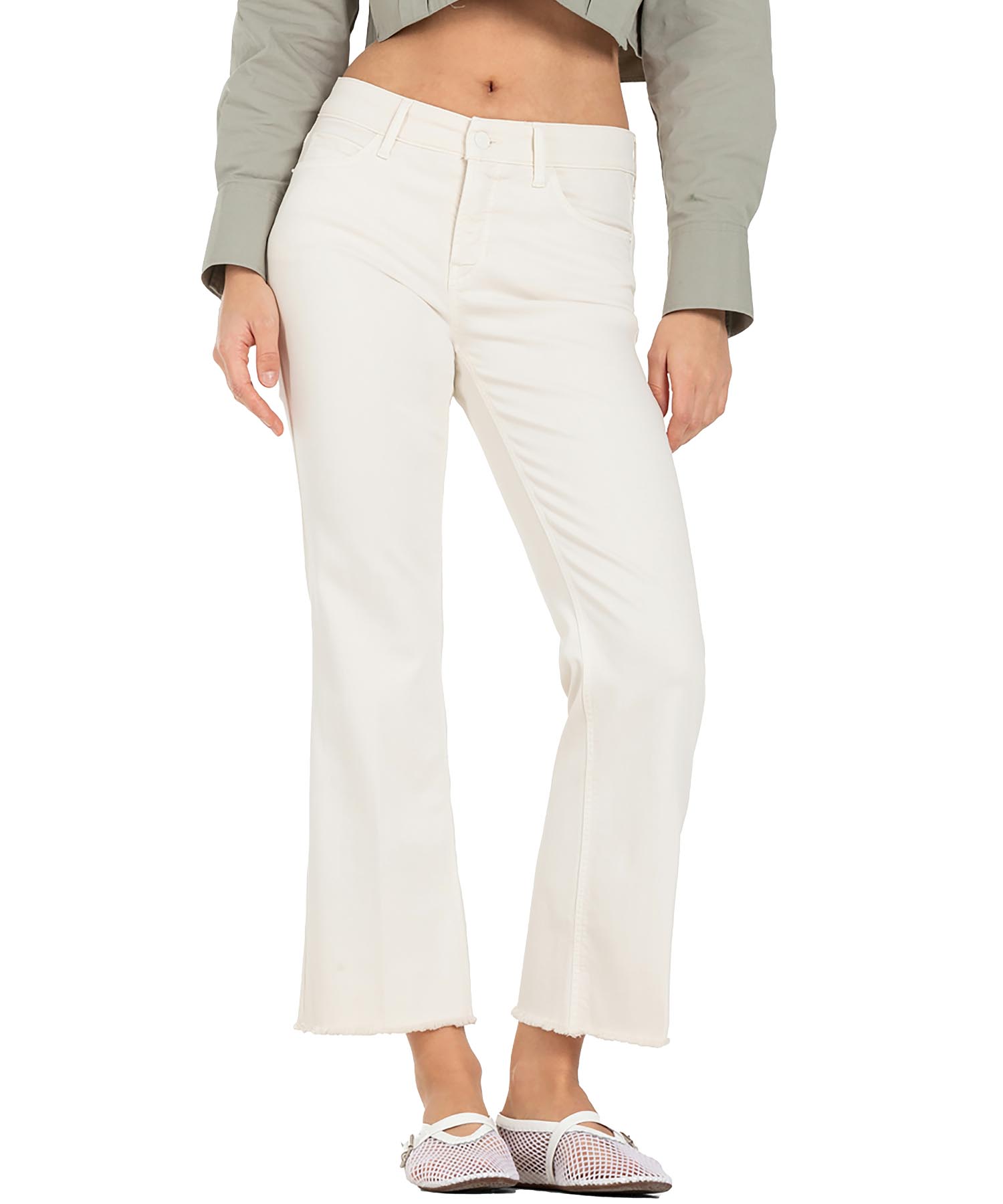 Cambio Baumwollhose Francesca in hellem sand