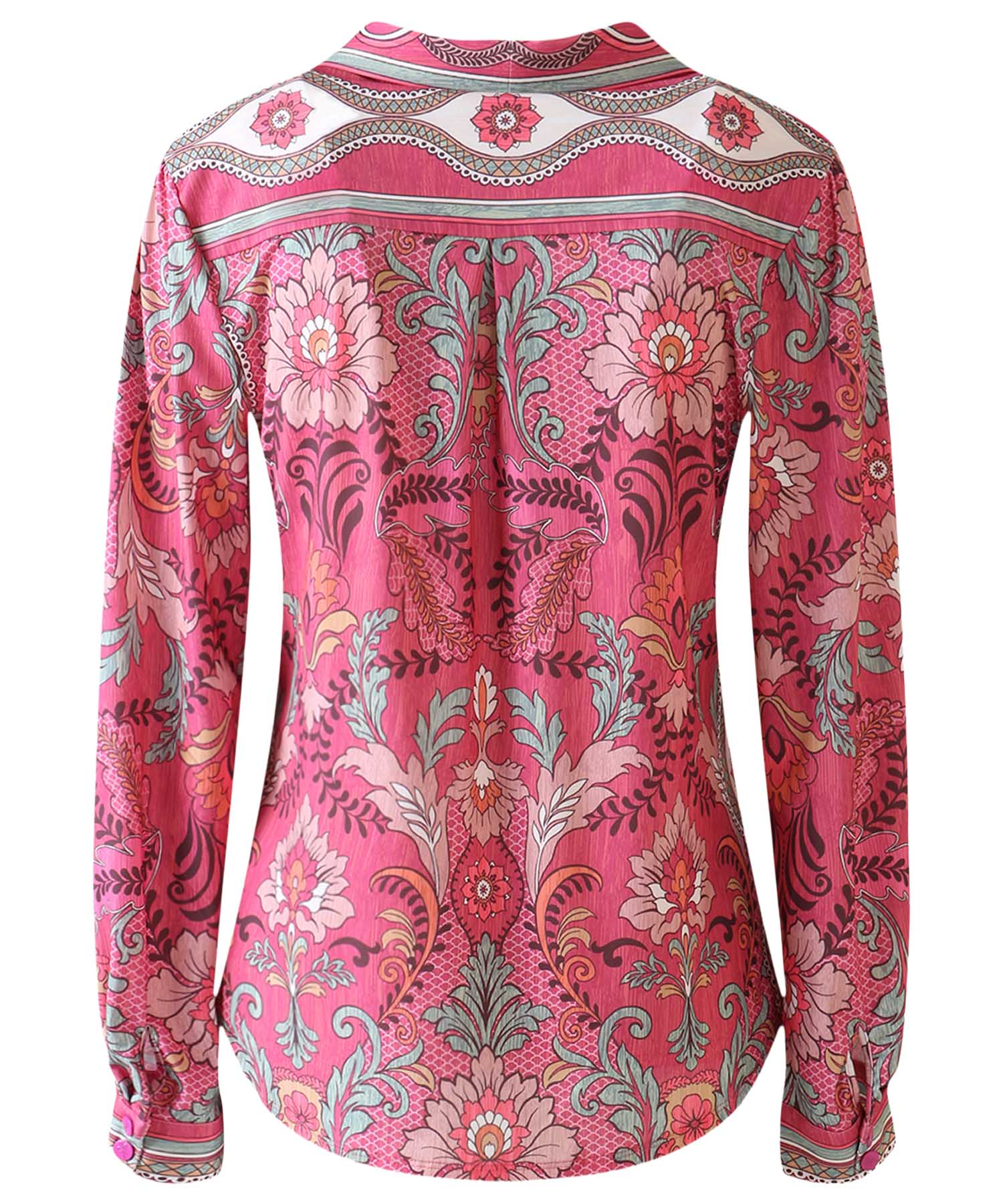 Hale Bob - Bluse Gwen | in Rot-Tönen | Langarm