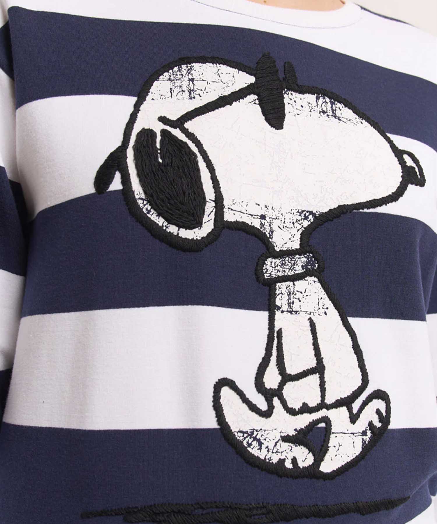 Princess goes Hollywood Snoopy Sweatshirt Blau Gestreift