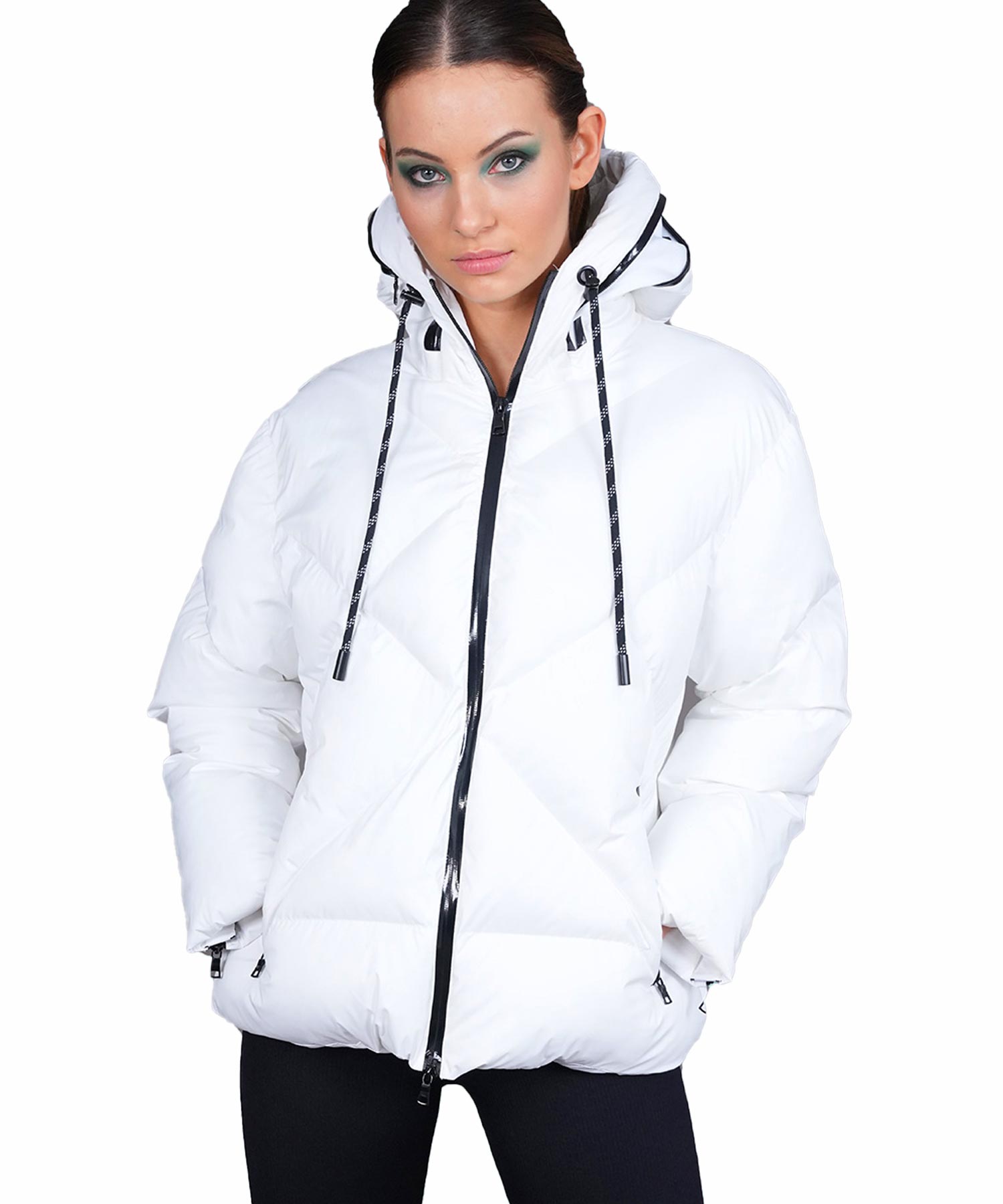 Como No. 1 Jacke Lucky in weiss