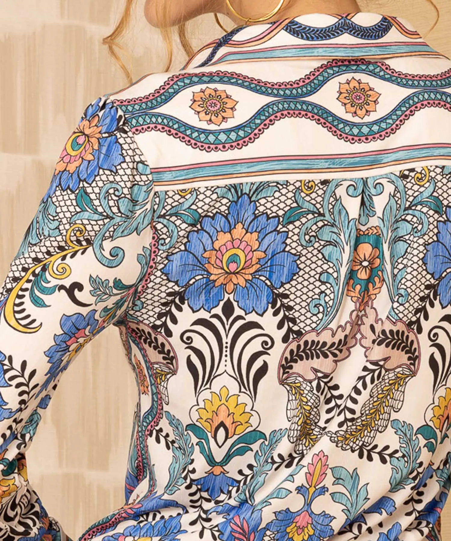 Hale Bob - Bluse Gwen | in Blau-Tönen | Langarm