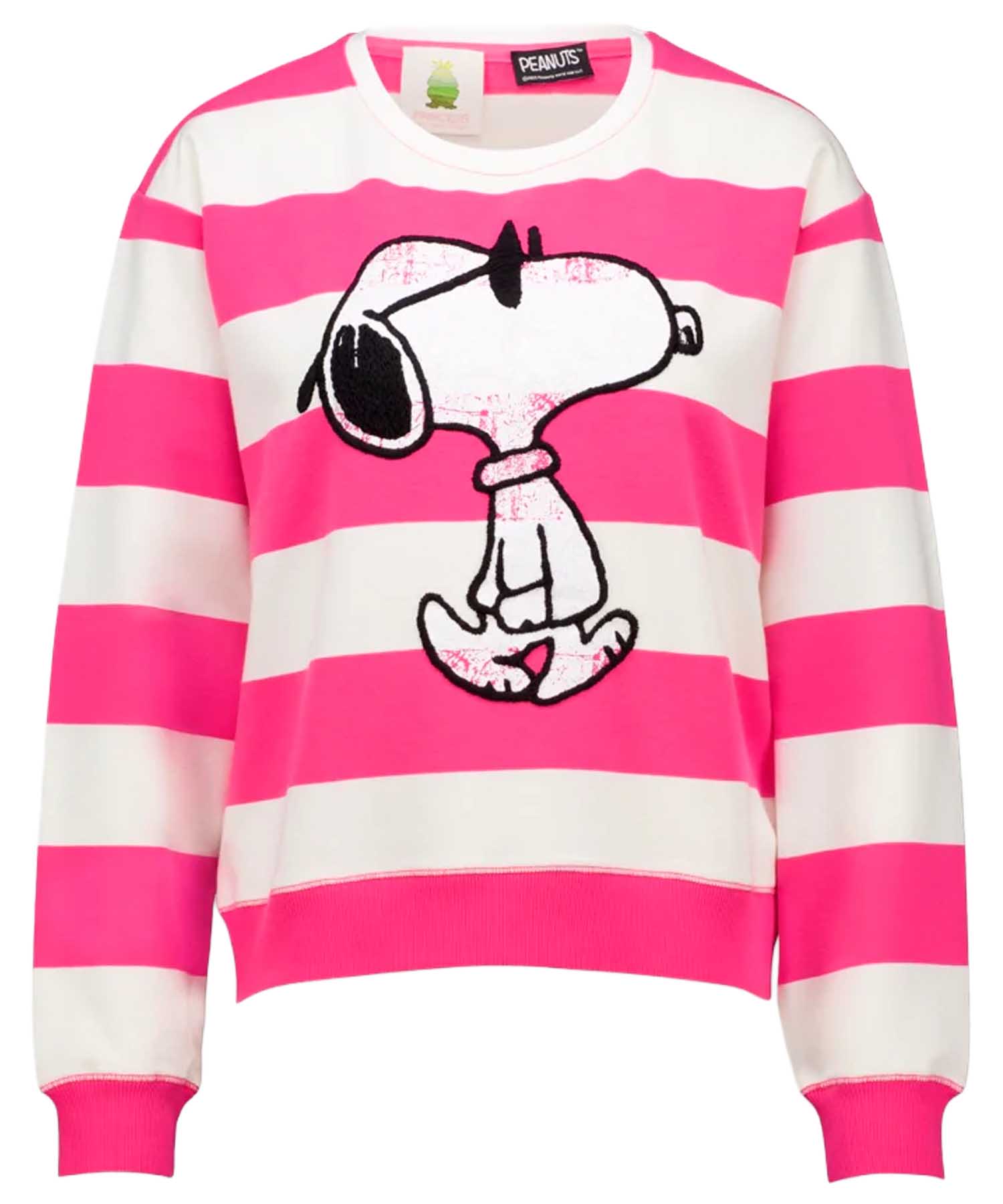 Princess goes Hollywood Snoopy Sweatshirt Pink Gestreift