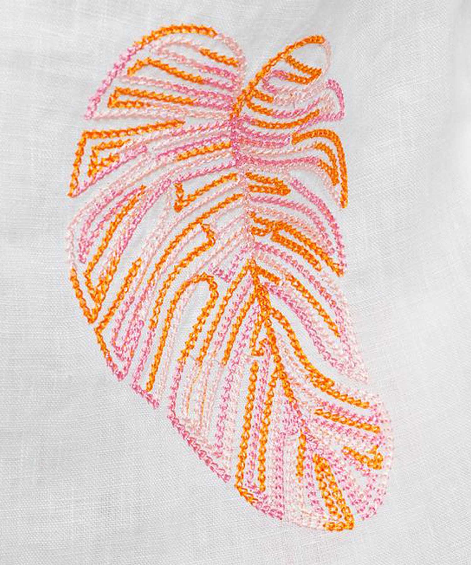 Emily van den Bergh Shirtbluse aus Leinen mit Stickerei | Modehaus Wörmann