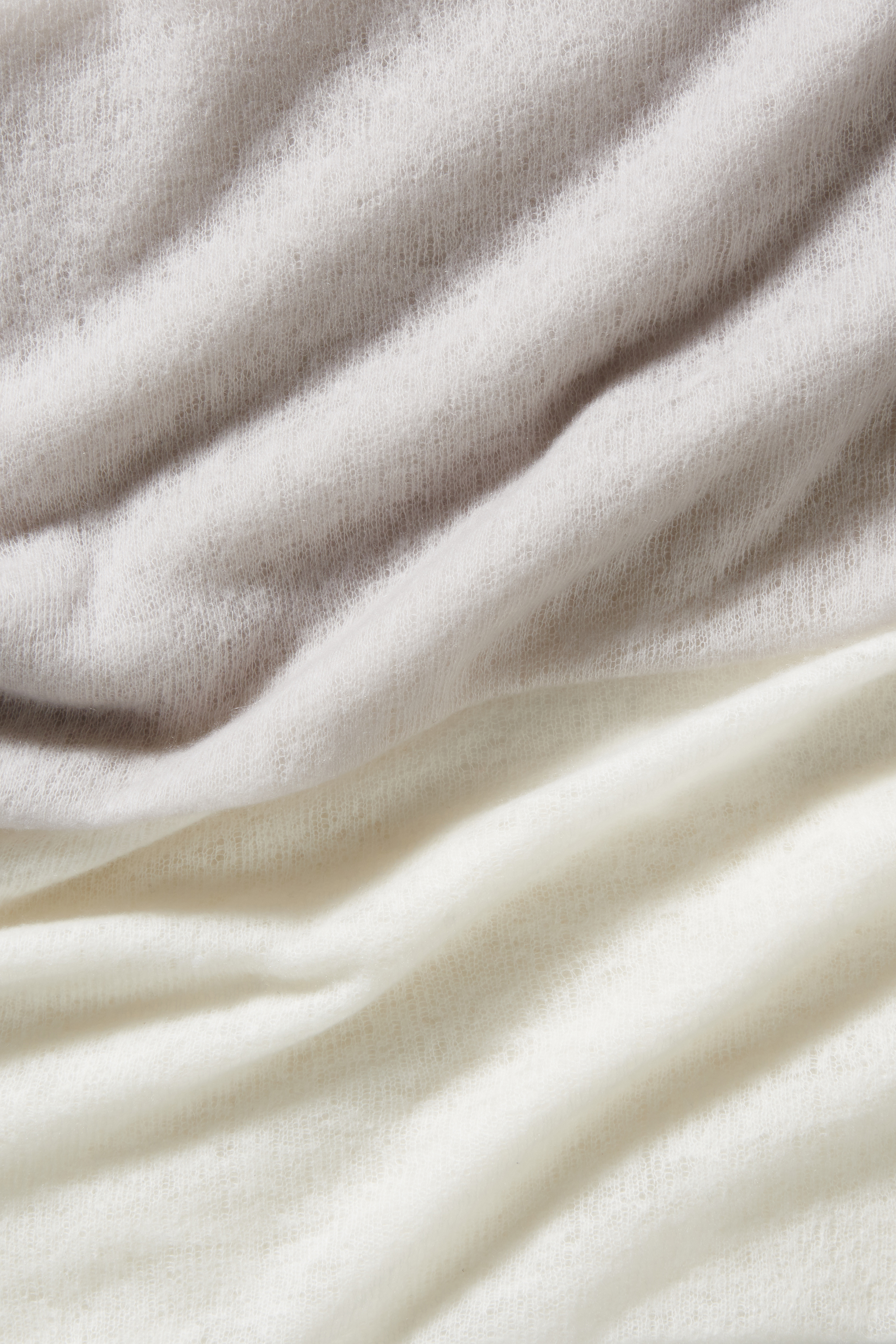 Schal Ombre Stone natural  reines Cashmere