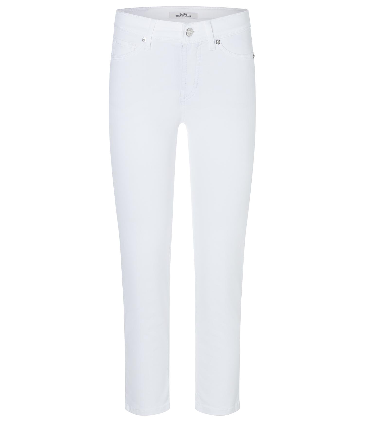 Cambio Jeans Piper | Slim Fit Jeans in weiss für stilvolle Looks
