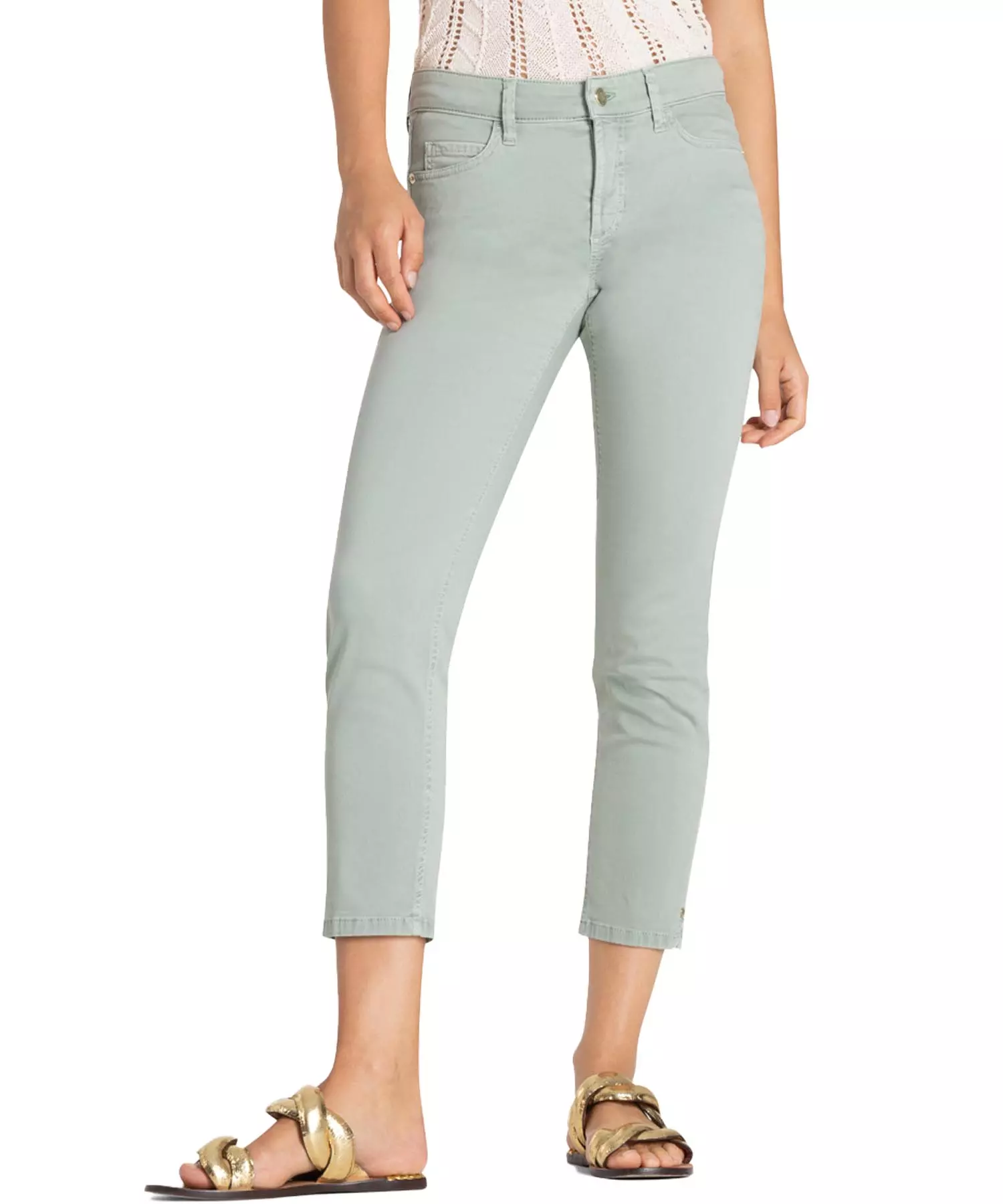 Cambio Jeans Piper short in salbei