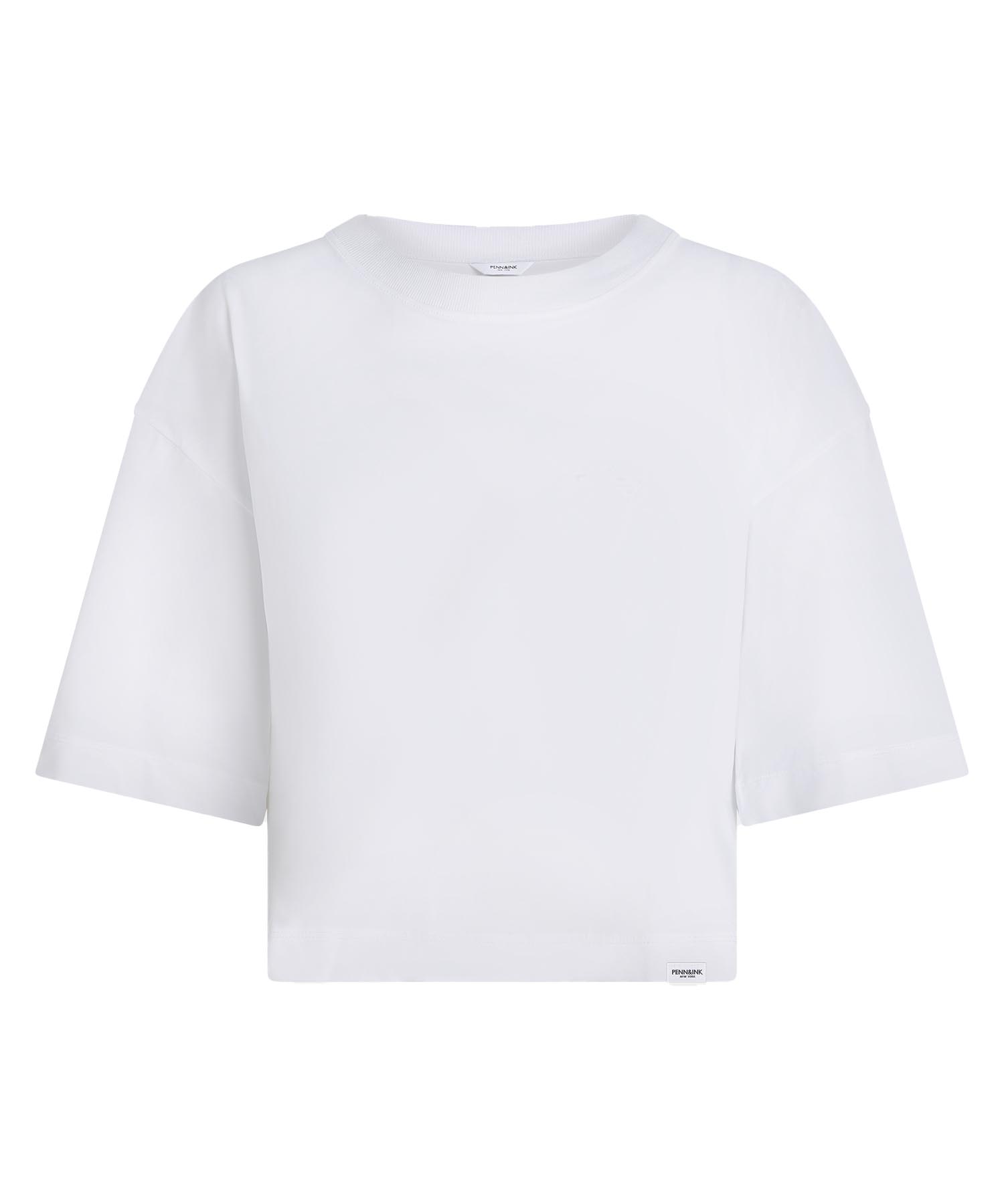 Penn and Ink Shirt aus Reisequalität in weiss Penn and Ink Shirt aus Reisequalität in weiss