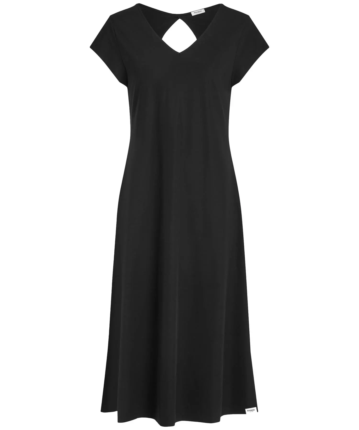 Penn and Ink Maxikleid in schwarz in Reisequalität