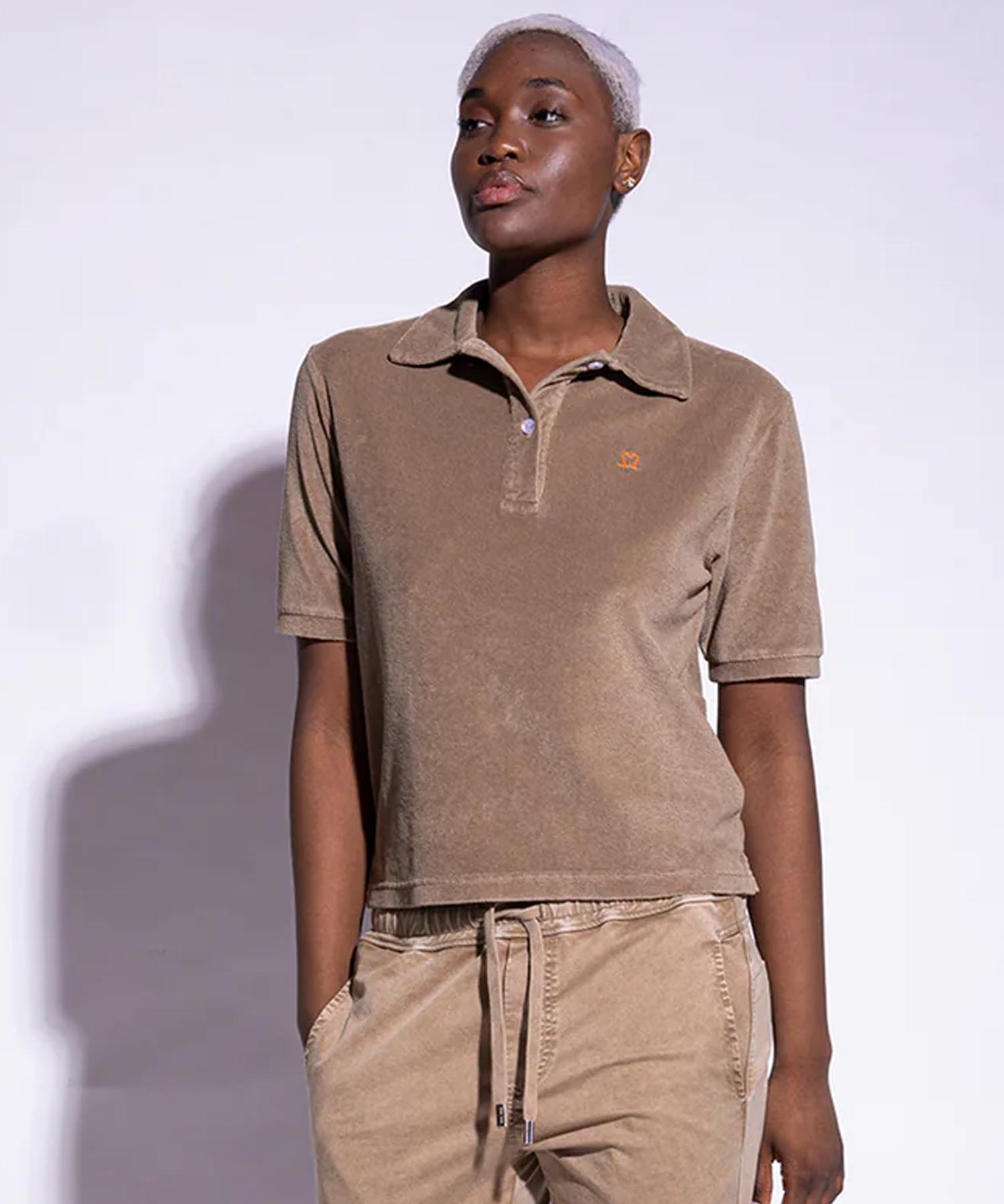 You Too Poloshirt aus Frottier – Sportiv mit Retro-Charme