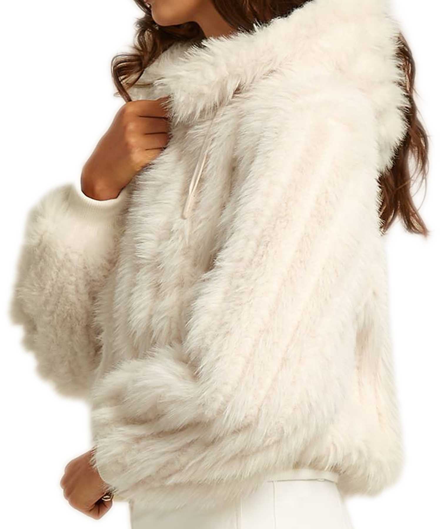 Beaumont Jacke aus kuscheligem Webpelz