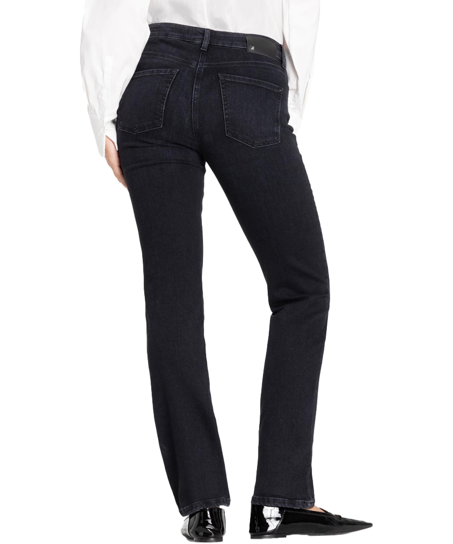 Cambio Jeans Piper long in anthrazit