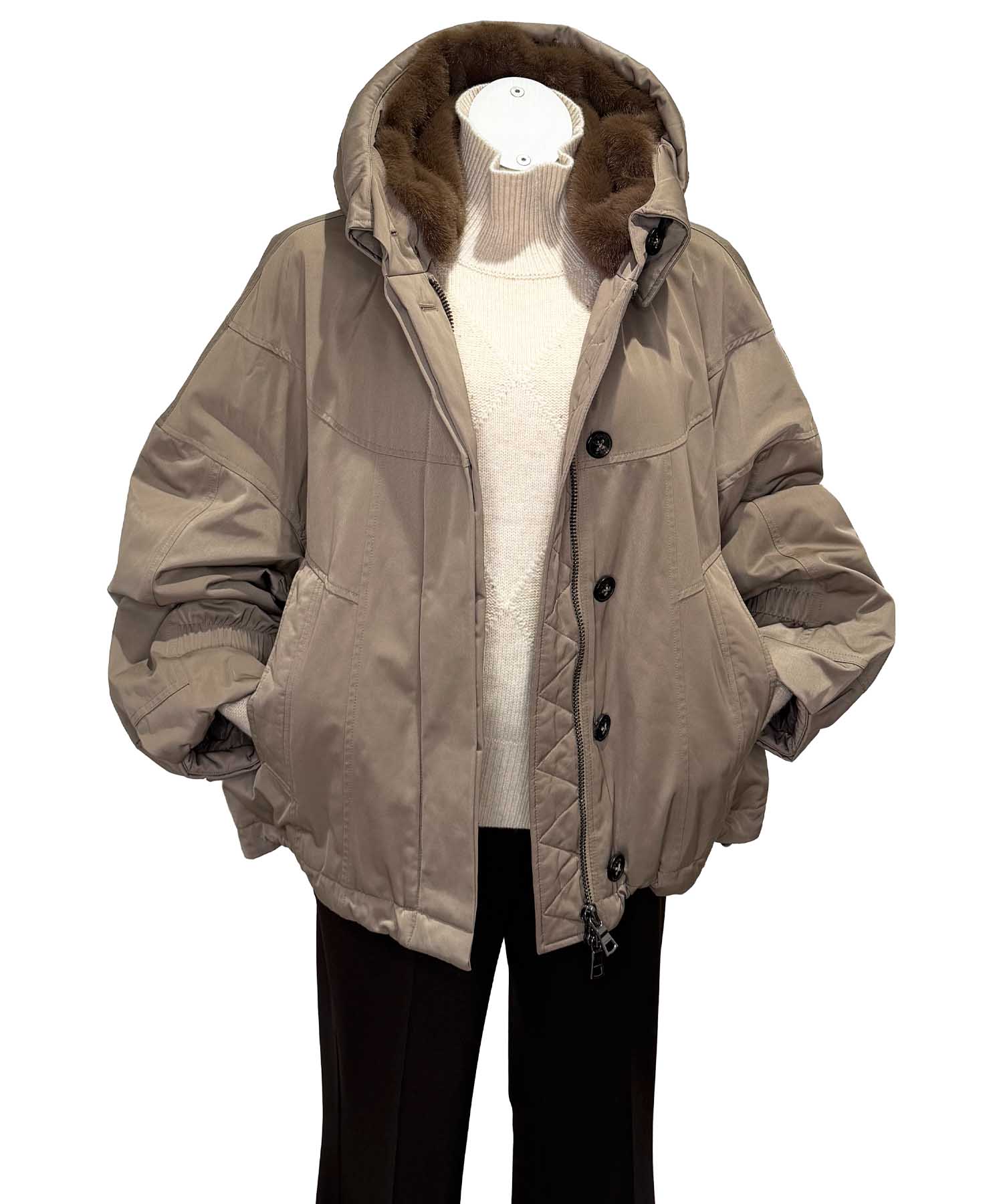 Blonde No. 8 Jacke Elin in light taupe Blonde No. 8 Jacke Elin in light taupe