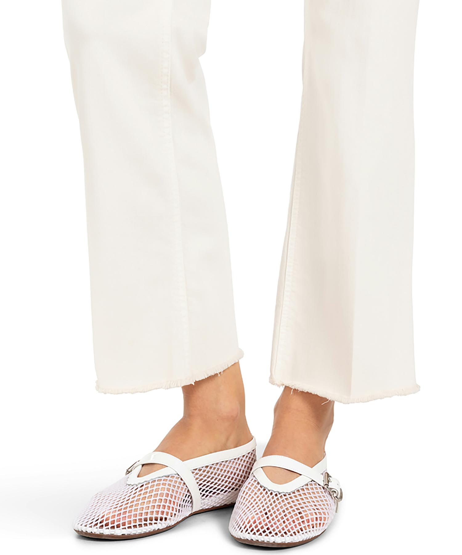 Cambio Baumwollhose Francesca in hellem sand