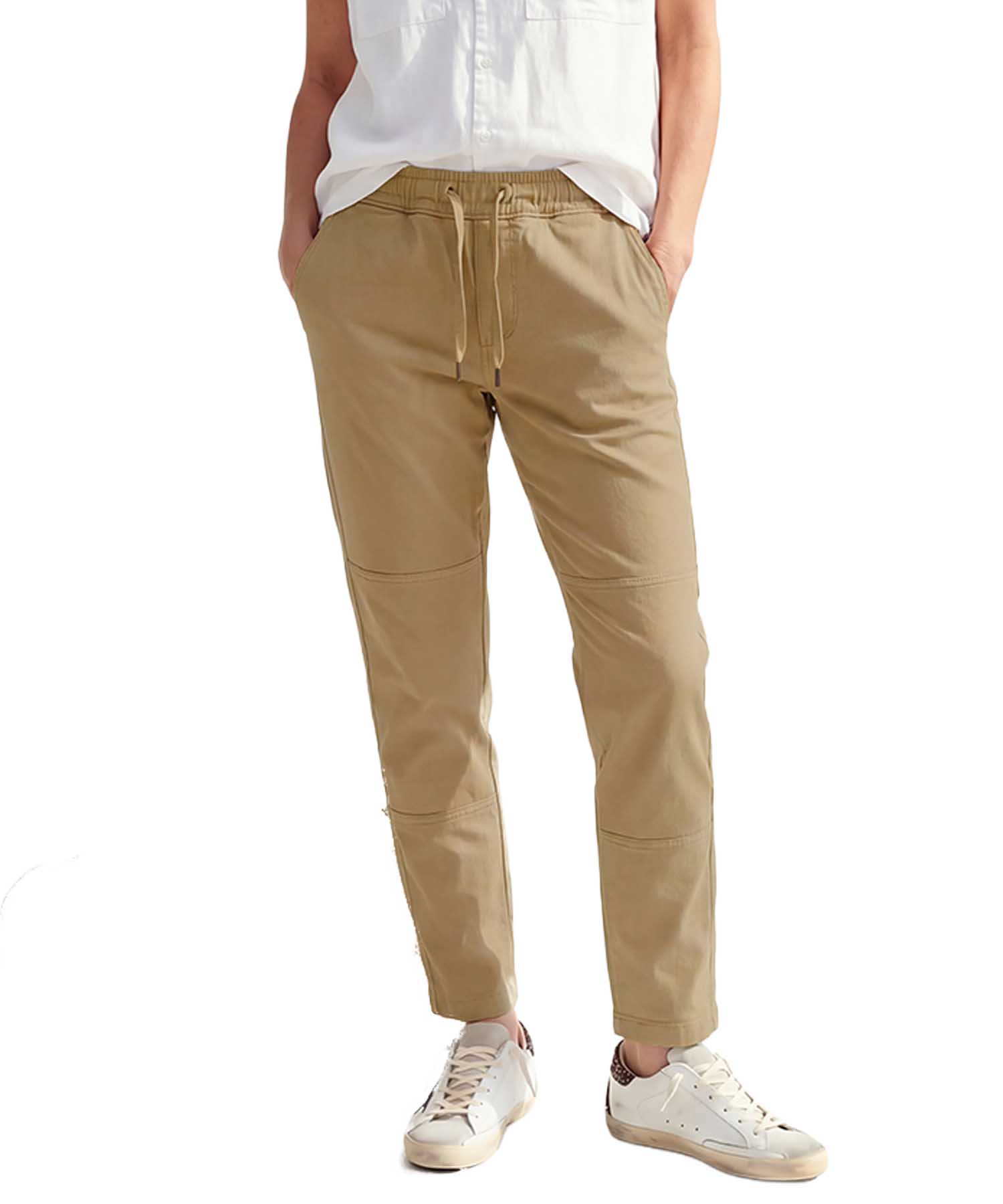You Too | YOU TWO Pant in khaki Nobile Washed | Modehaus Wörmannn